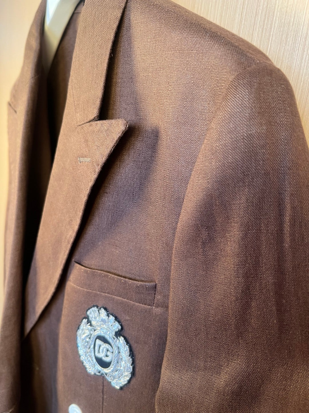Brown Jacket and Pant Set