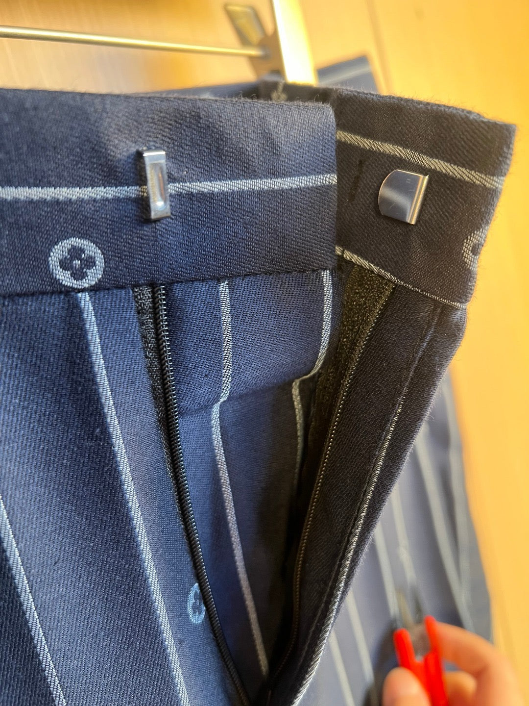 Blue Jacket and Pant Set