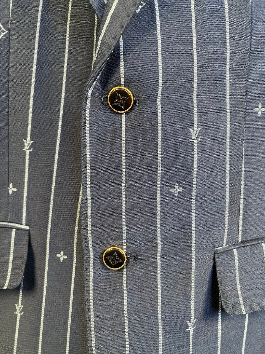 Blue Jacket and Pant Set