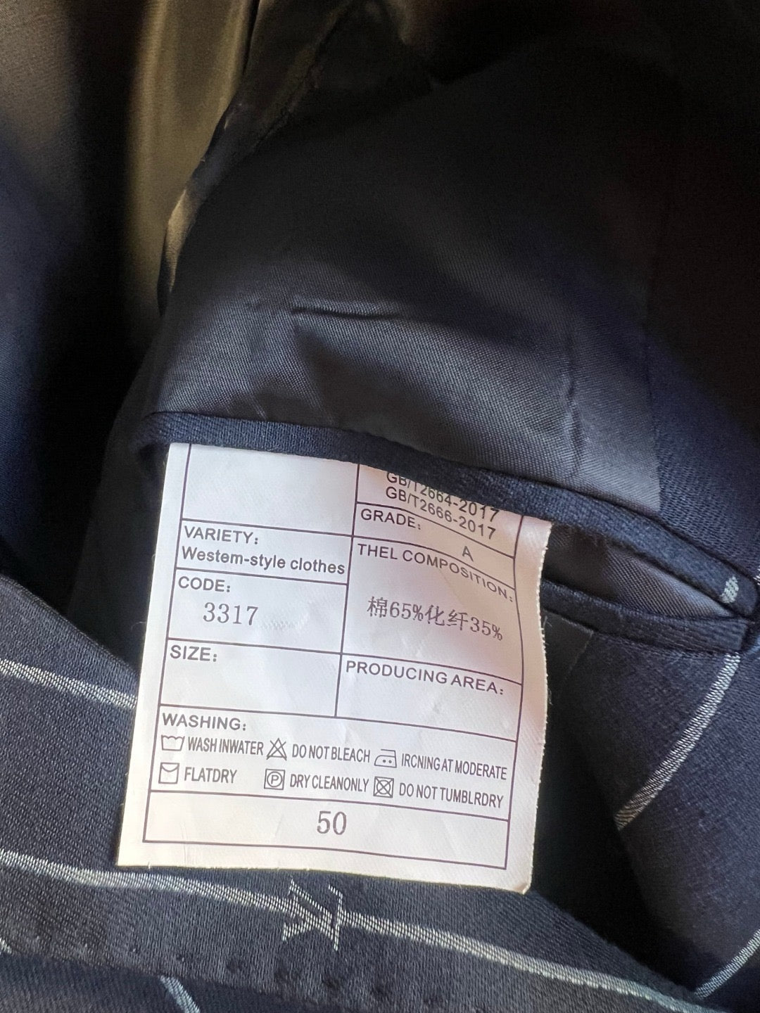 Blue Jacket and Pant Set