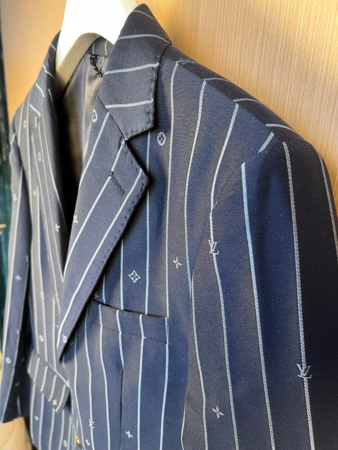 Blue Jacket and Pant Set