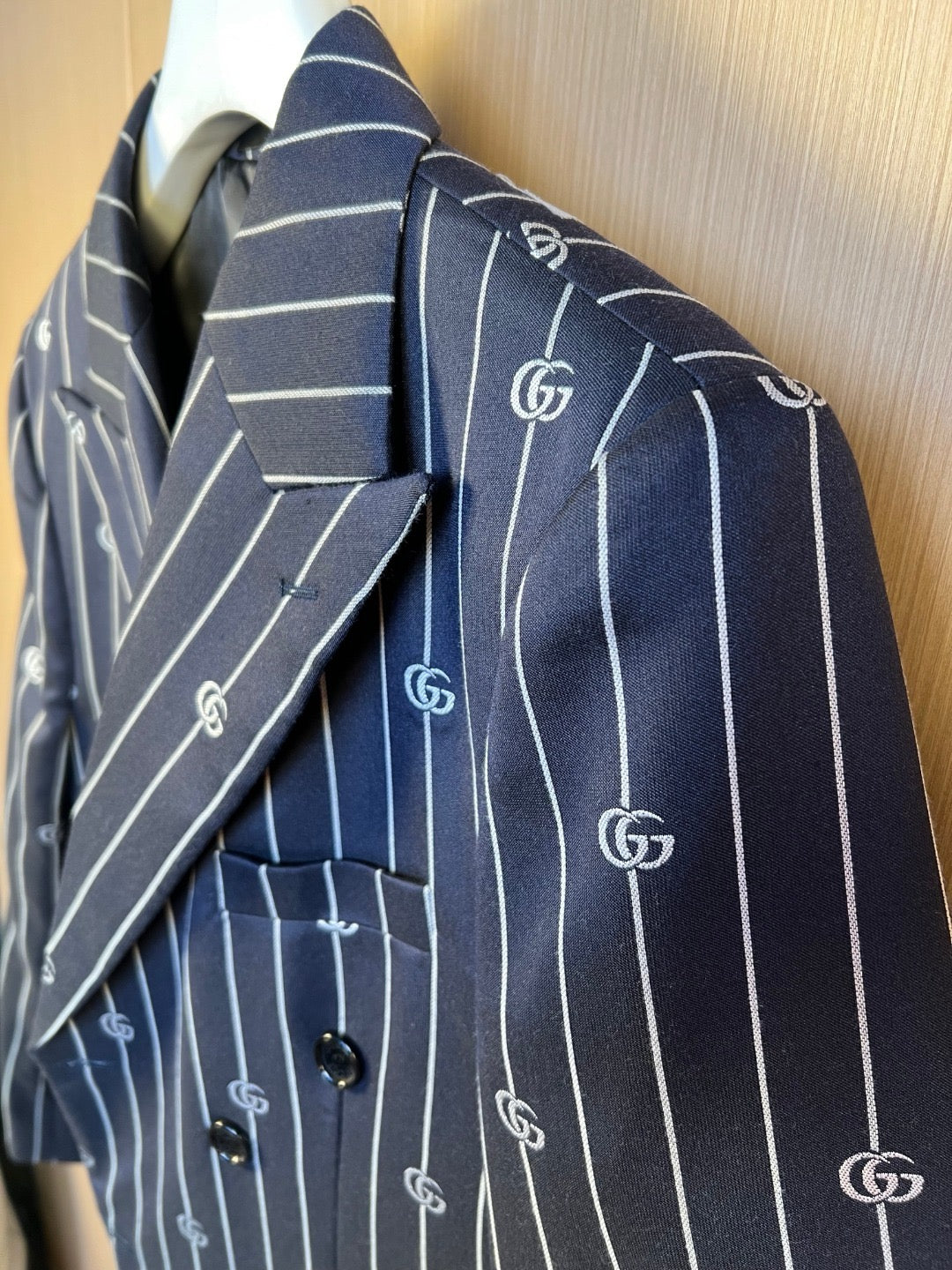 Blue Jacket and Pant Set