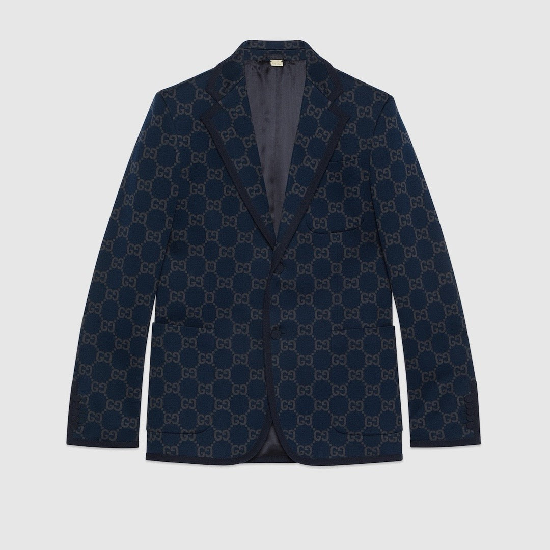 Dark Blue Jacket and Pant Set