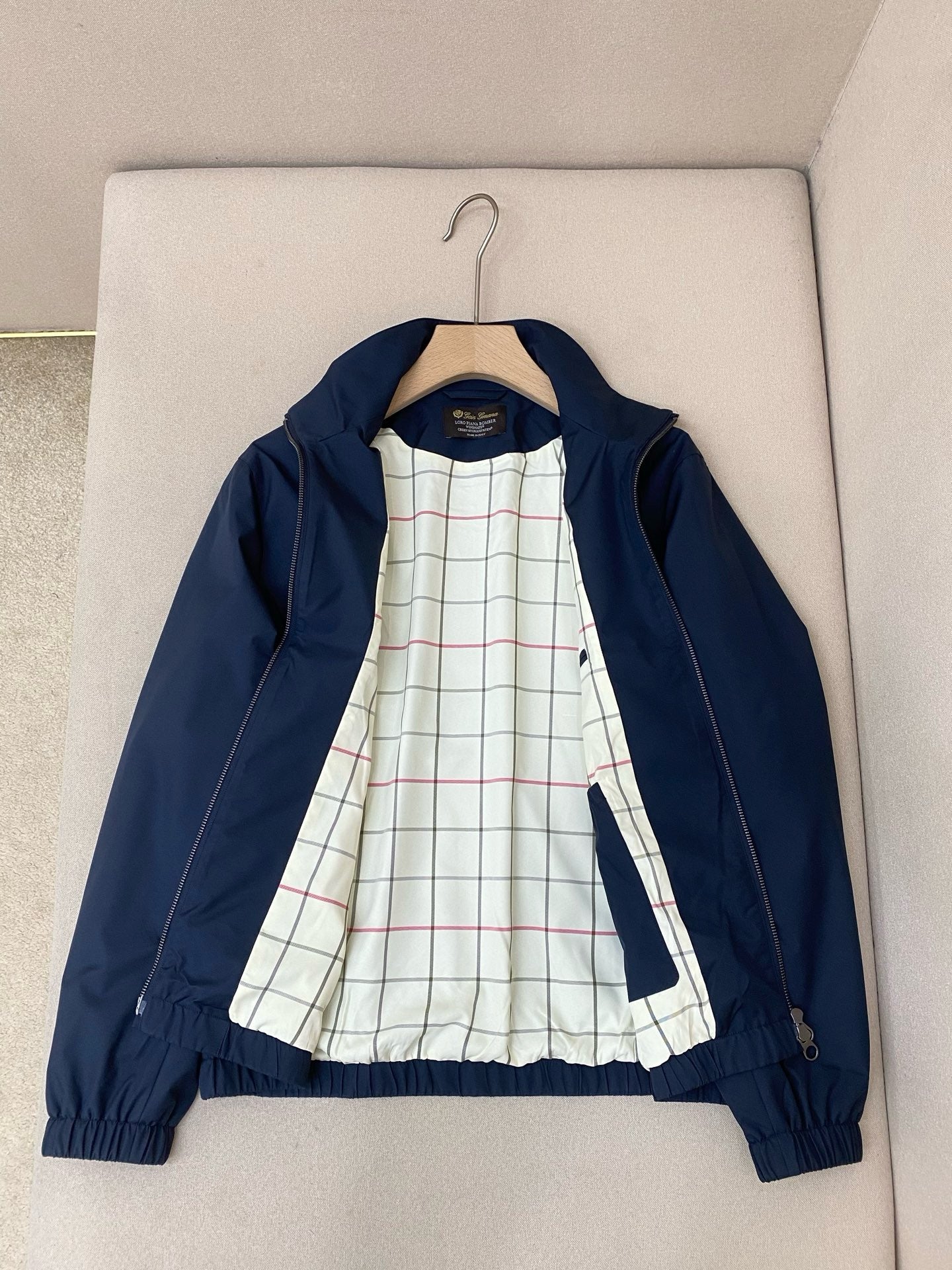 Dark Blue and Brown Jacket