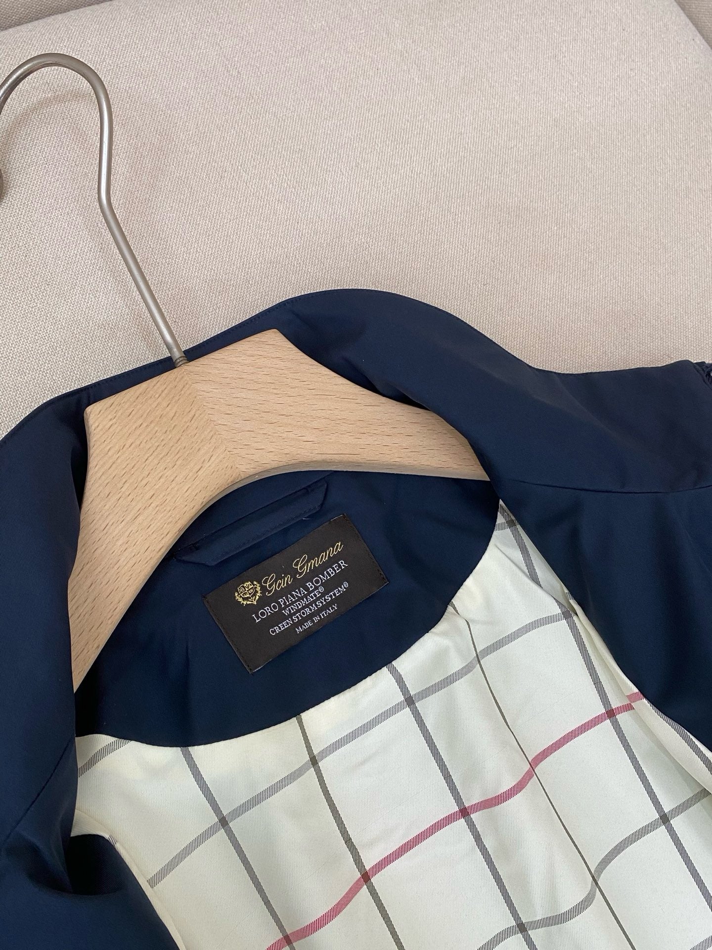 Dark Blue and Brown Jacket