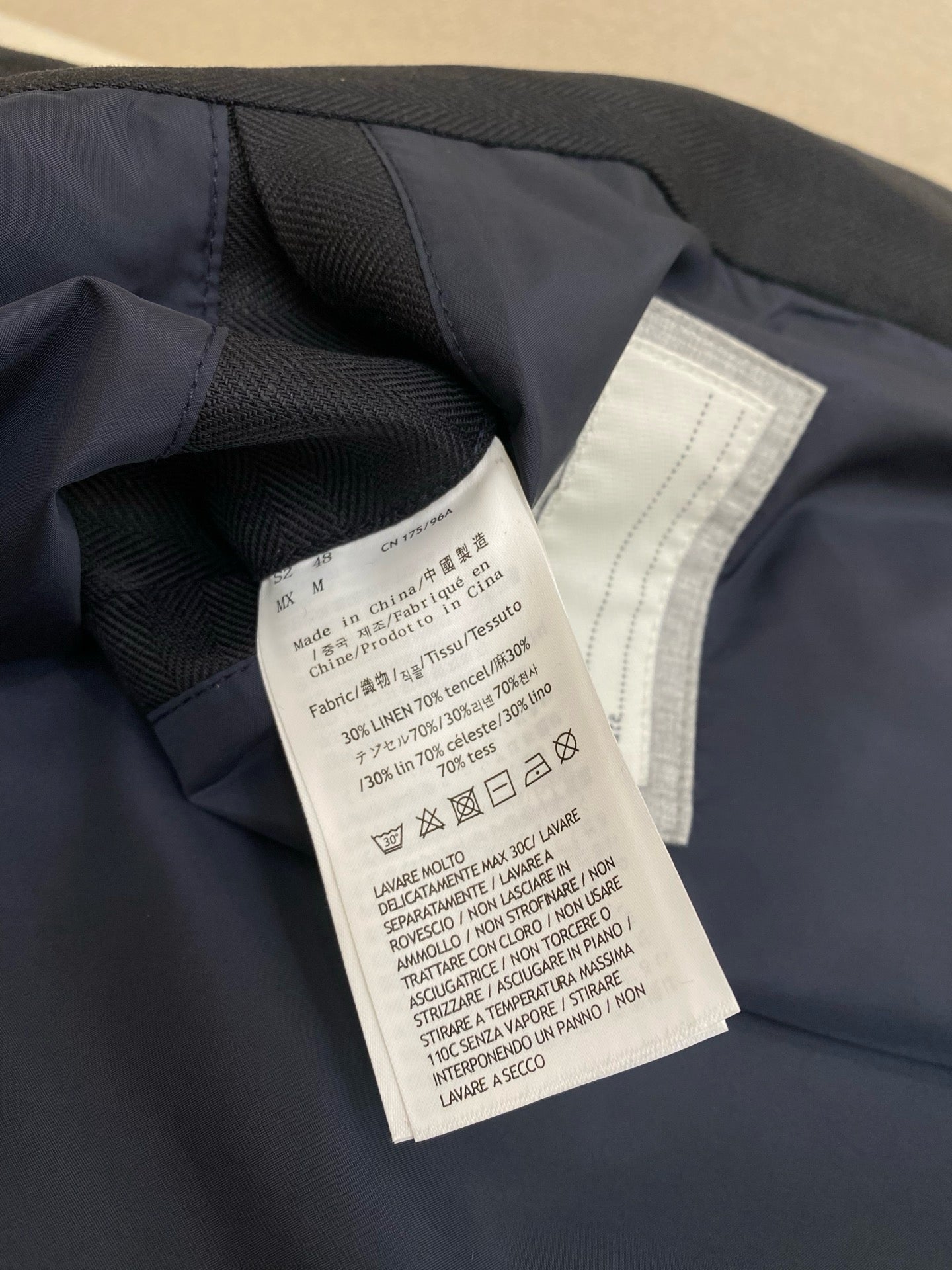 Dark Blue and White Jacket