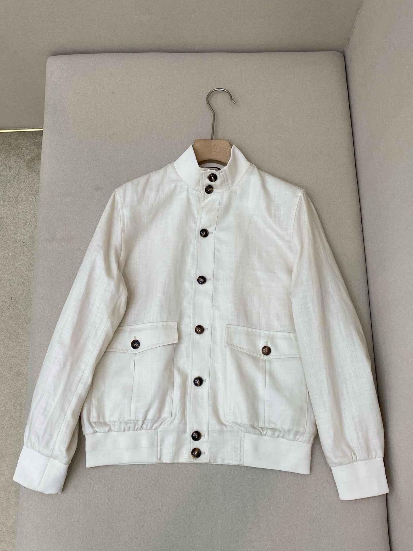 Dark Blue and White Jacket