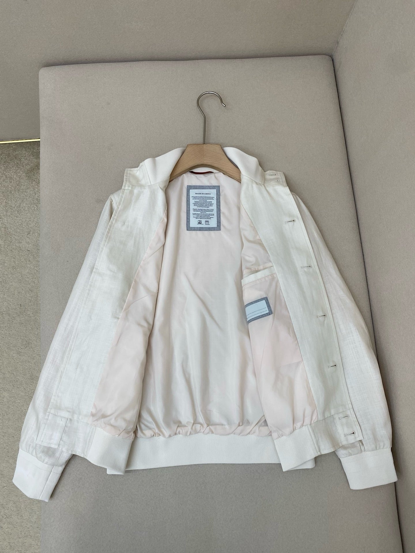 Dark Blue and White Jacket