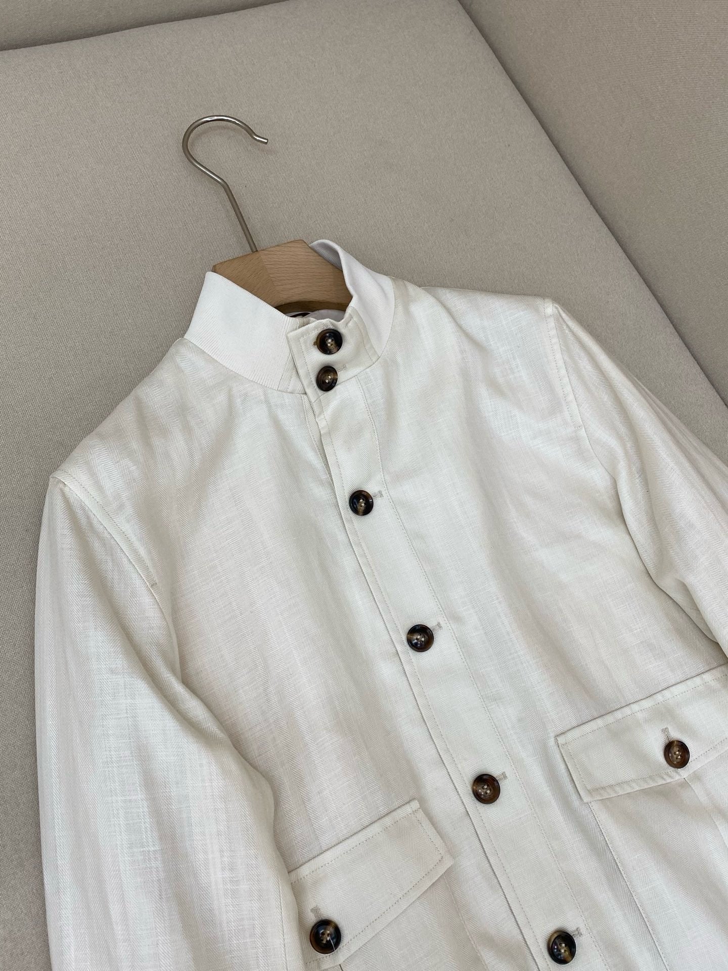 Dark Blue and White Jacket