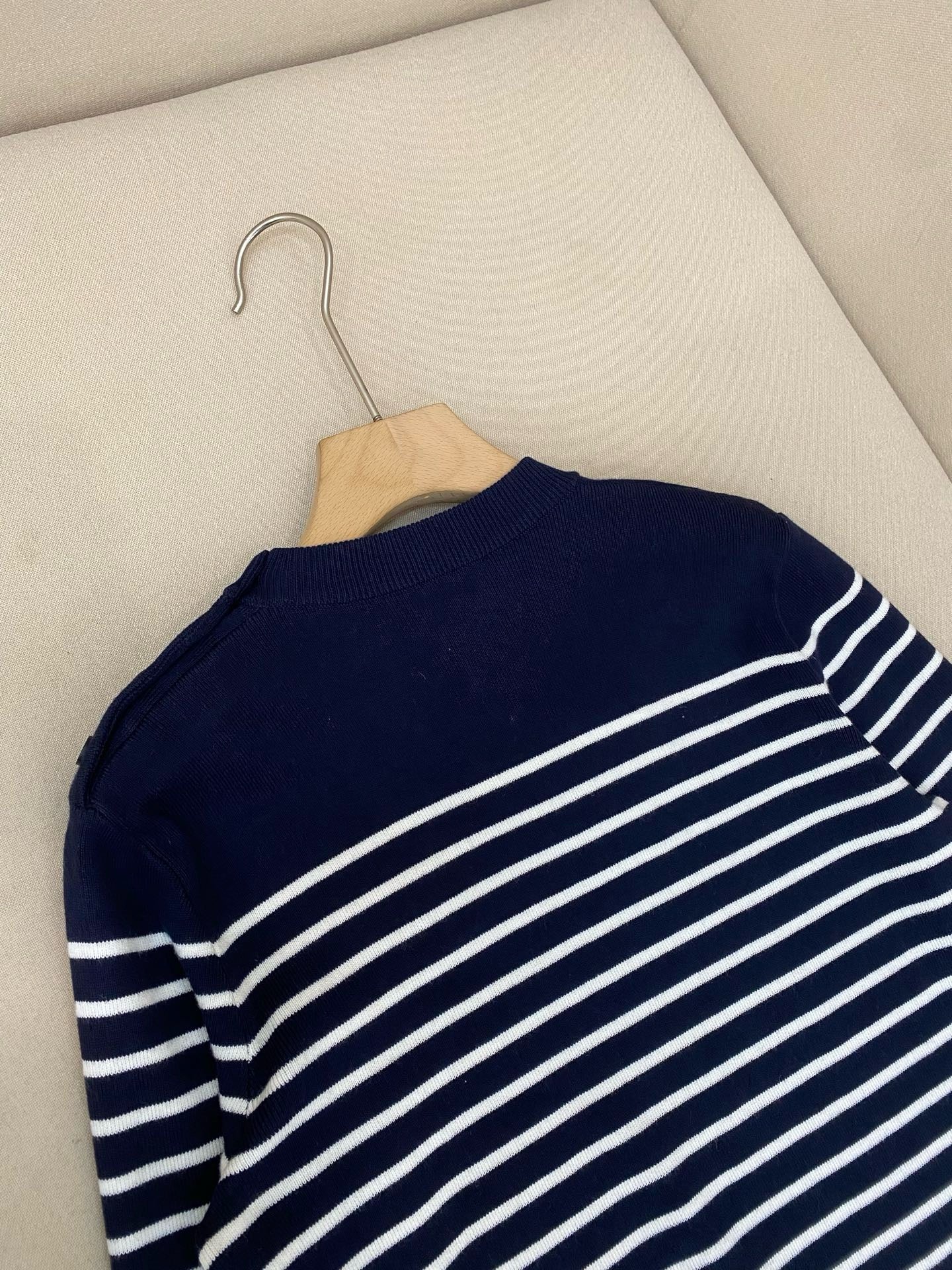 Dark Blue White Jersey