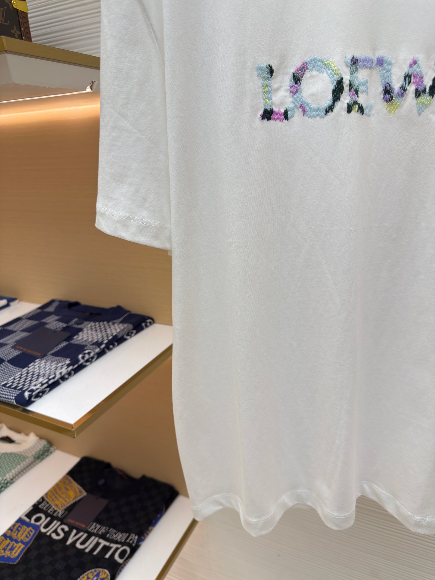 White and Black T-Shirt