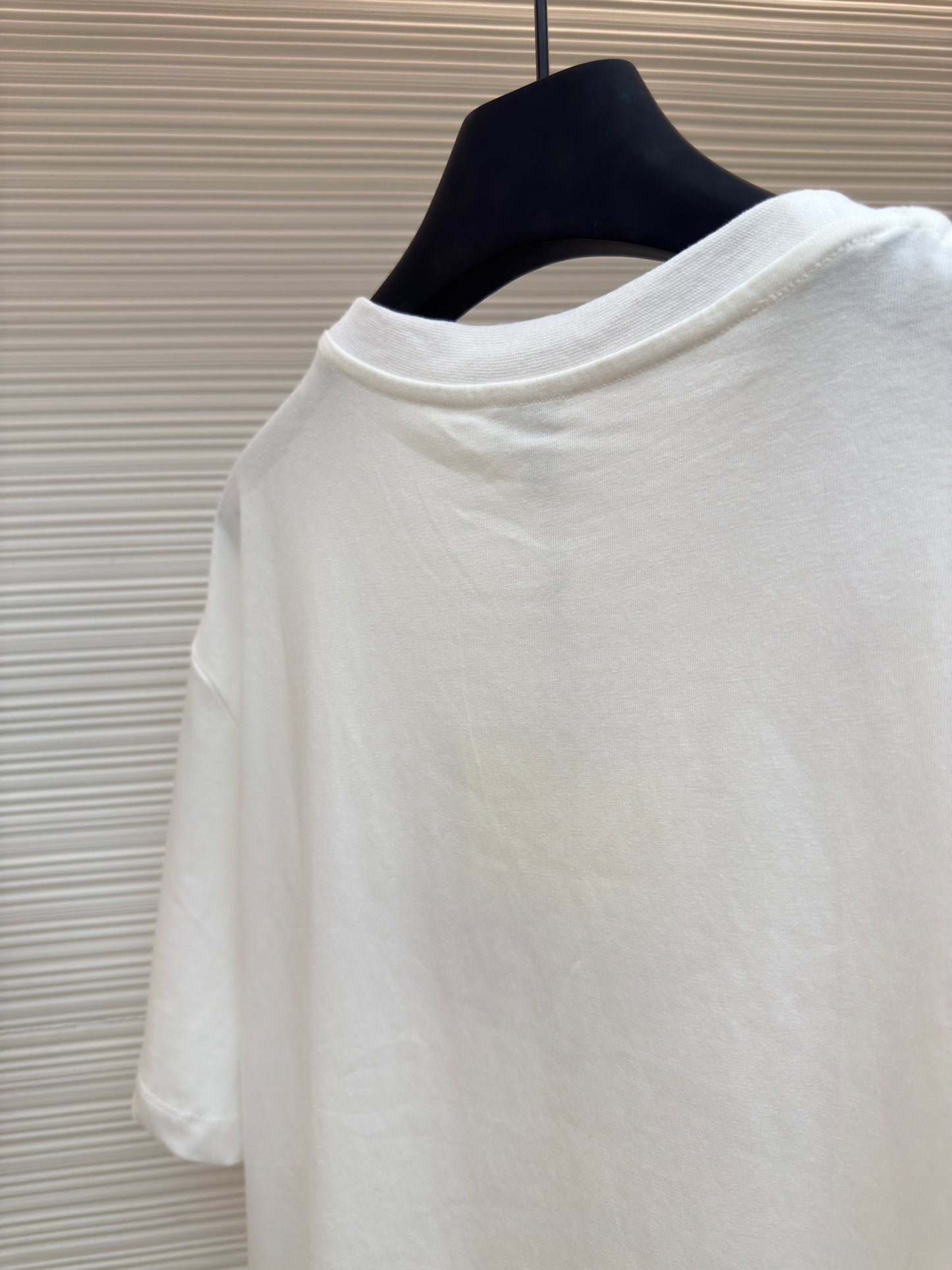 White and Black T-Shirt