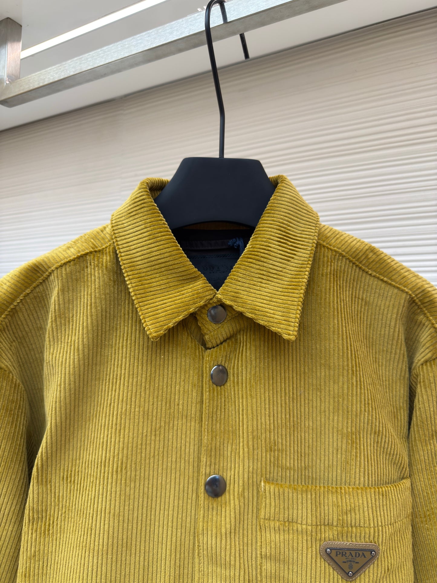 Chartreuse and Black Jacket