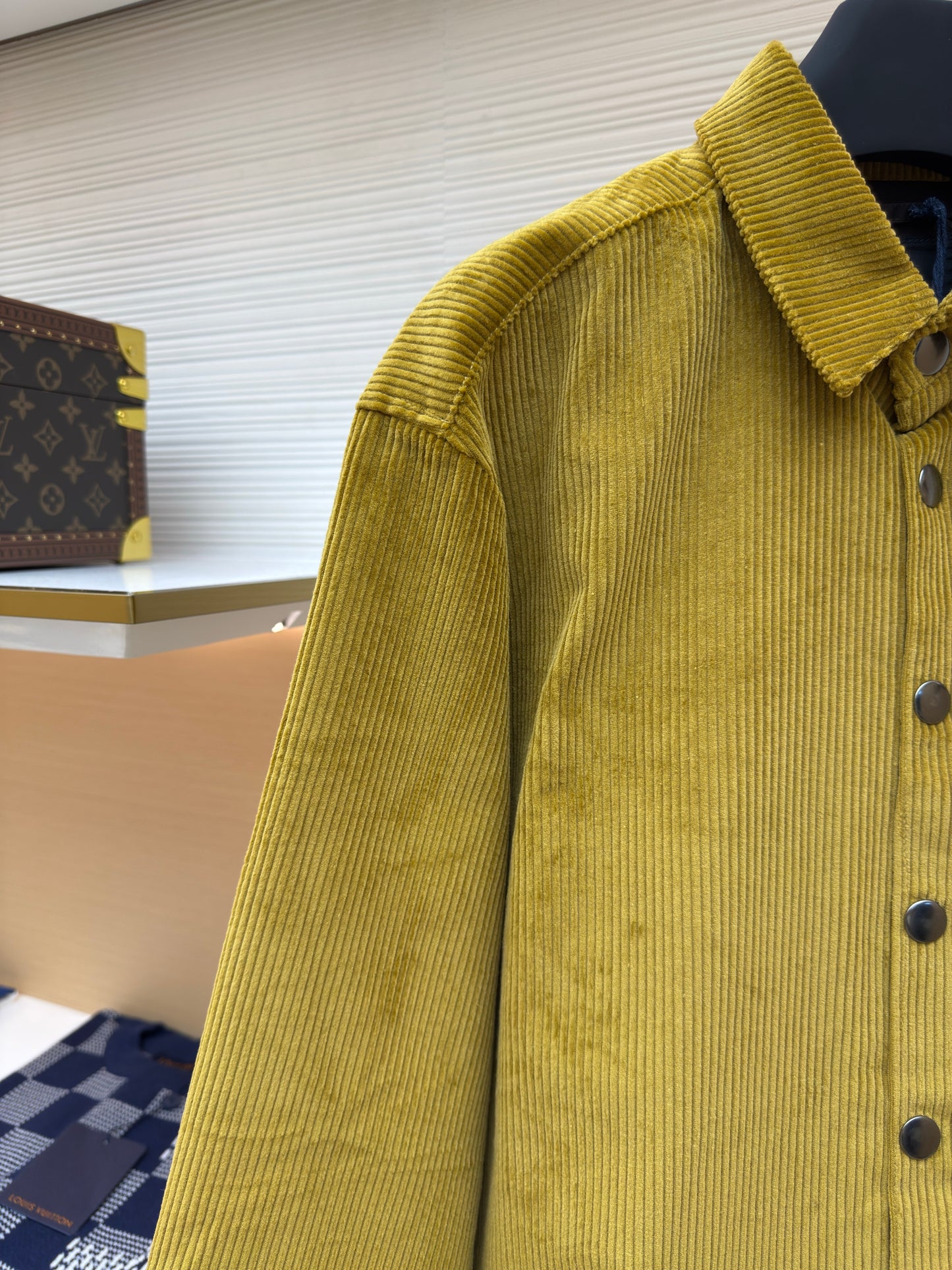 Chartreuse and Black Jacket