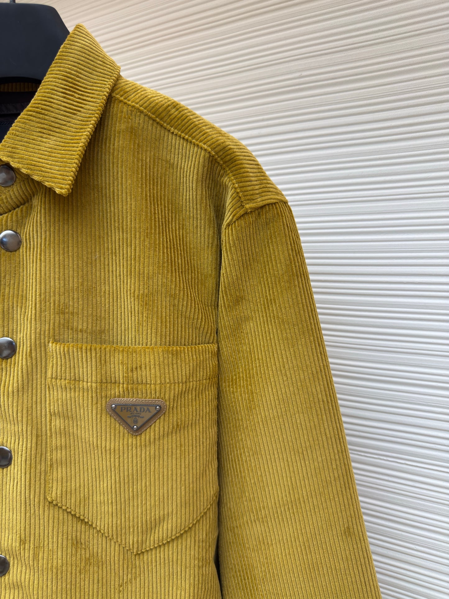 Chartreuse and Black Jacket