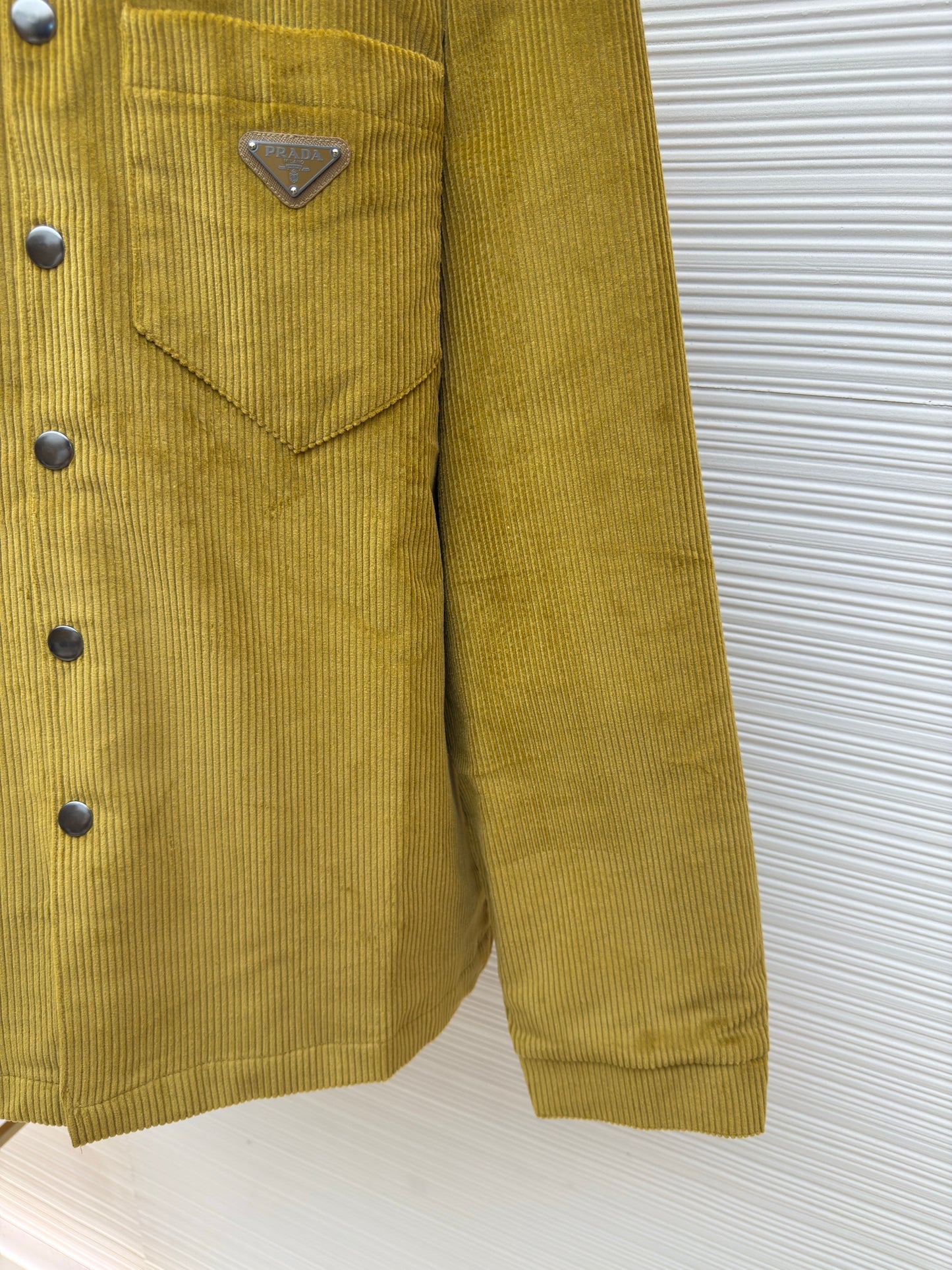 Chartreuse and Black Jacket