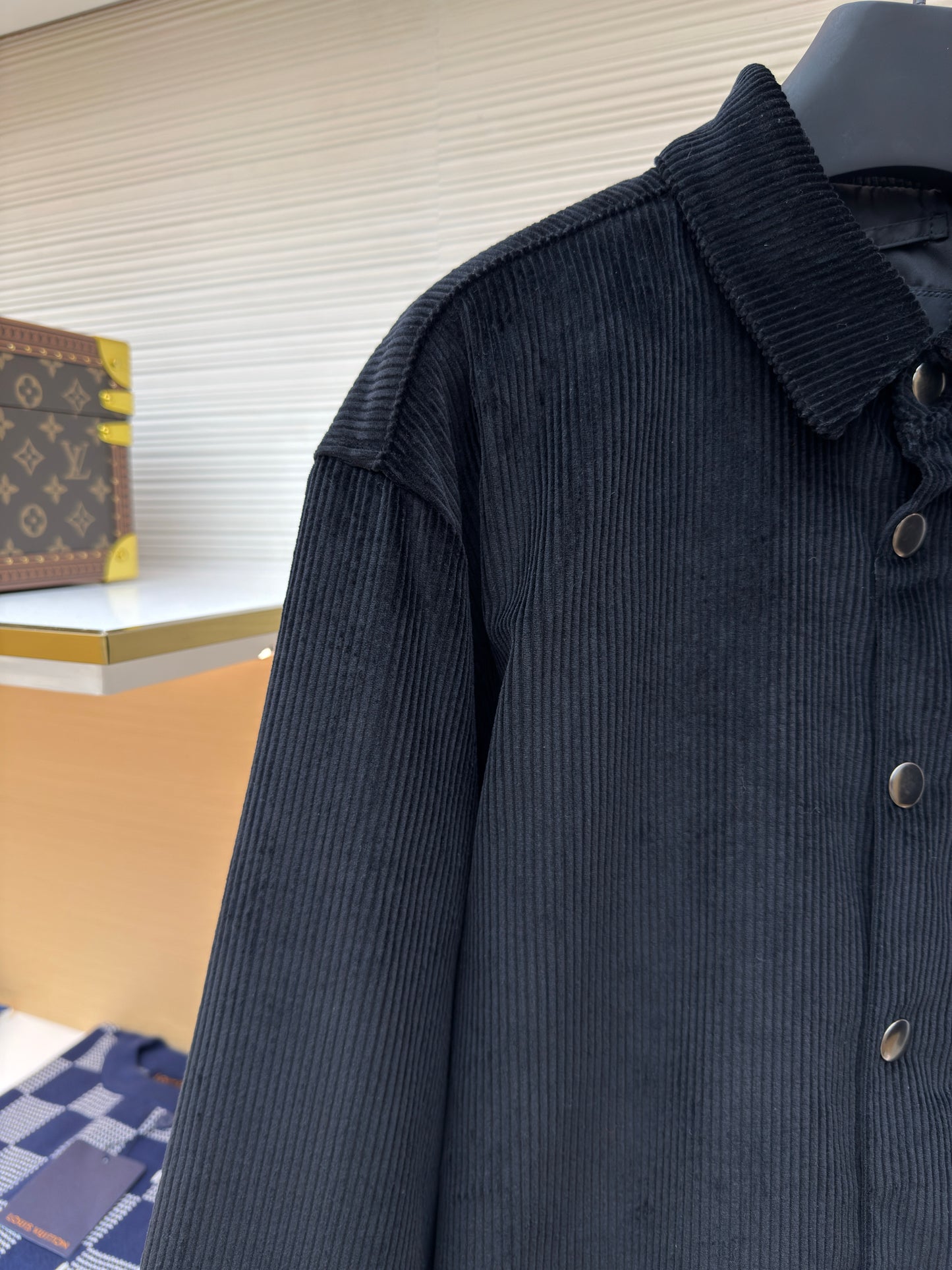 Chartreuse and Black Jacket