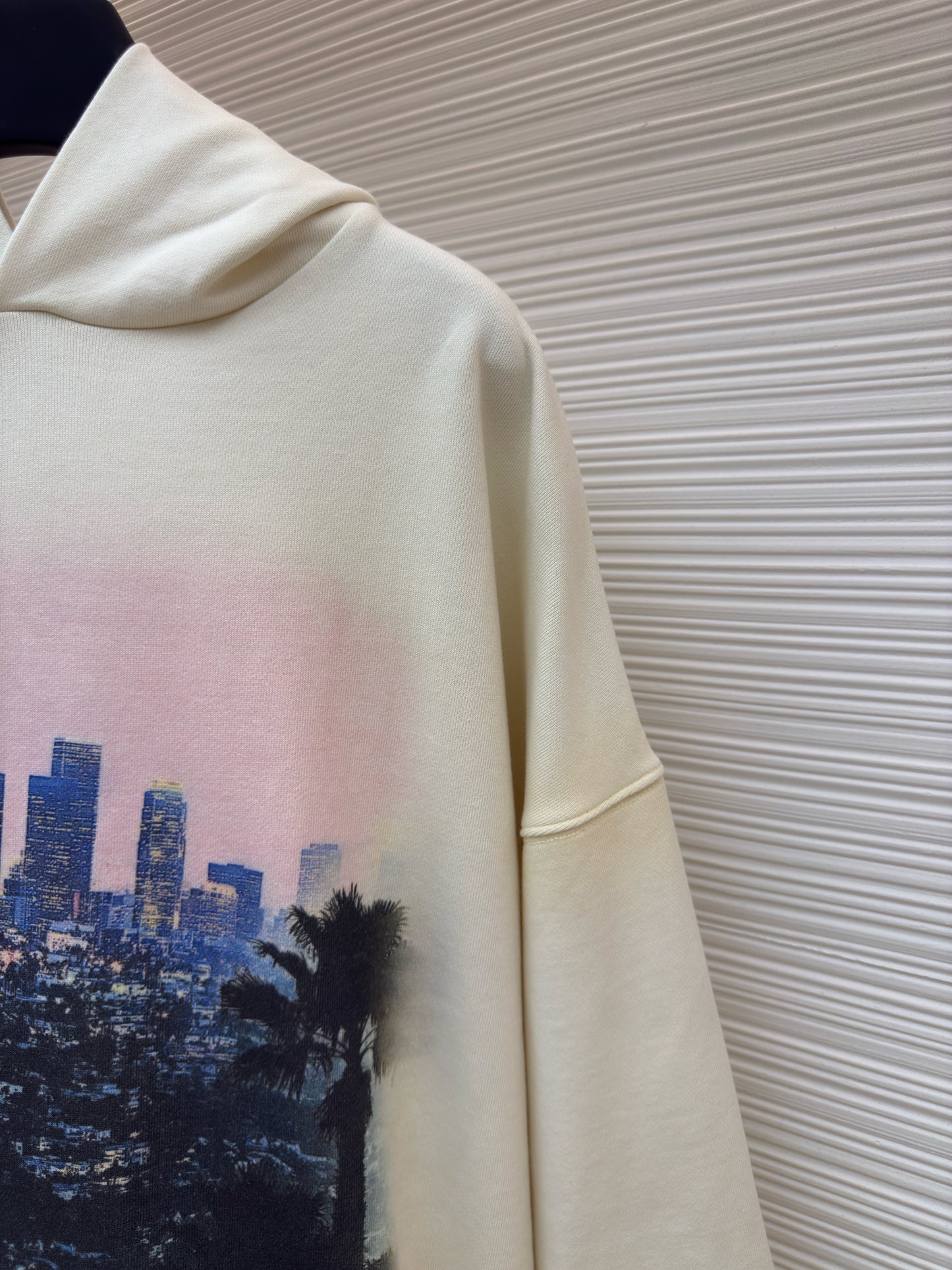 White and Black Hoodie