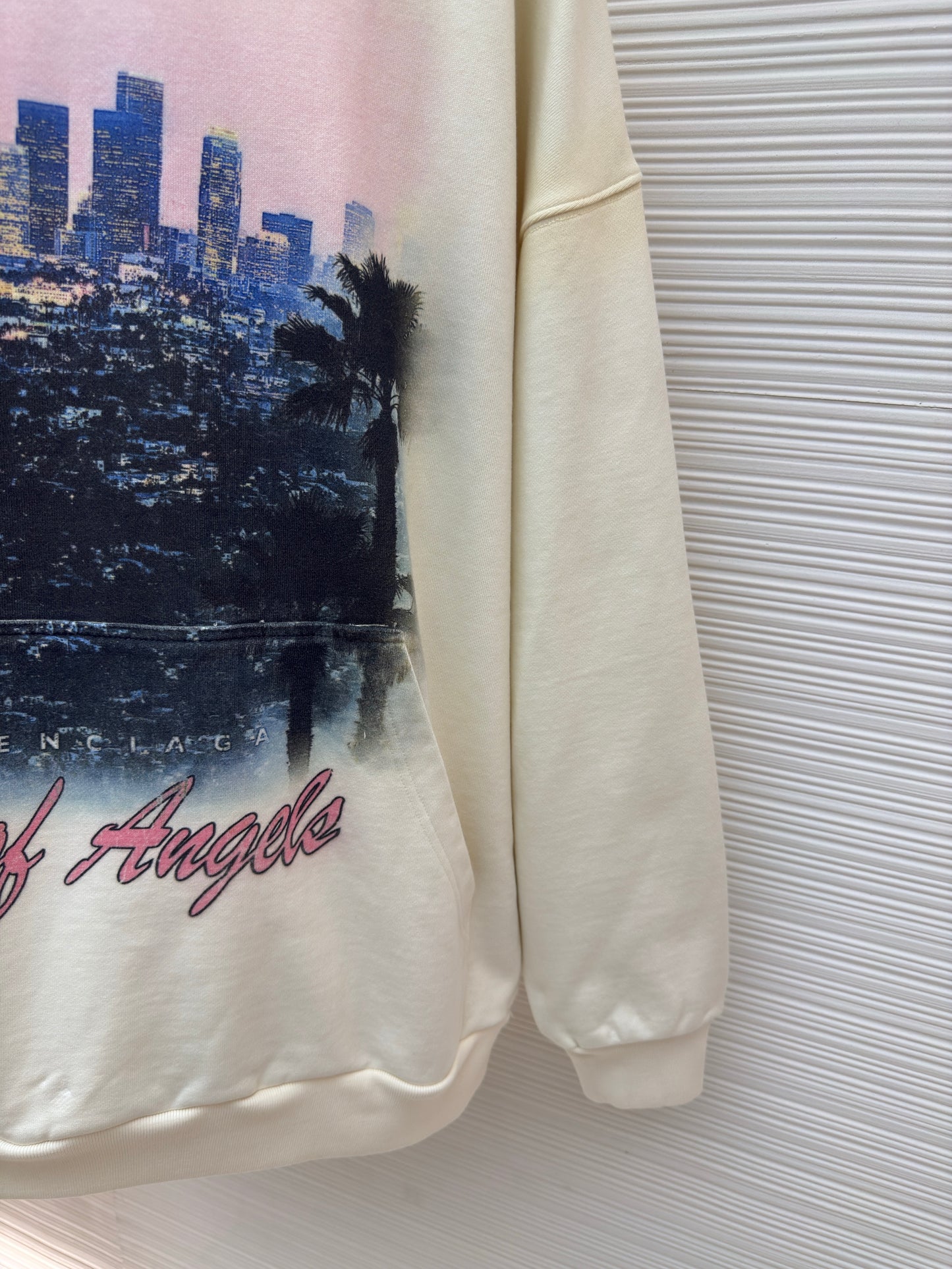 White and Black Hoodie