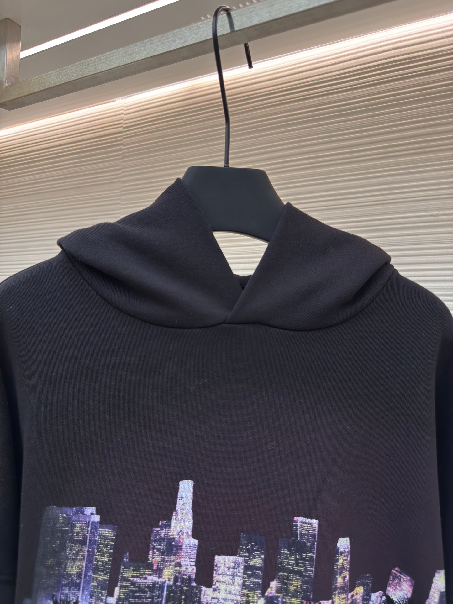 White and Black Hoodie