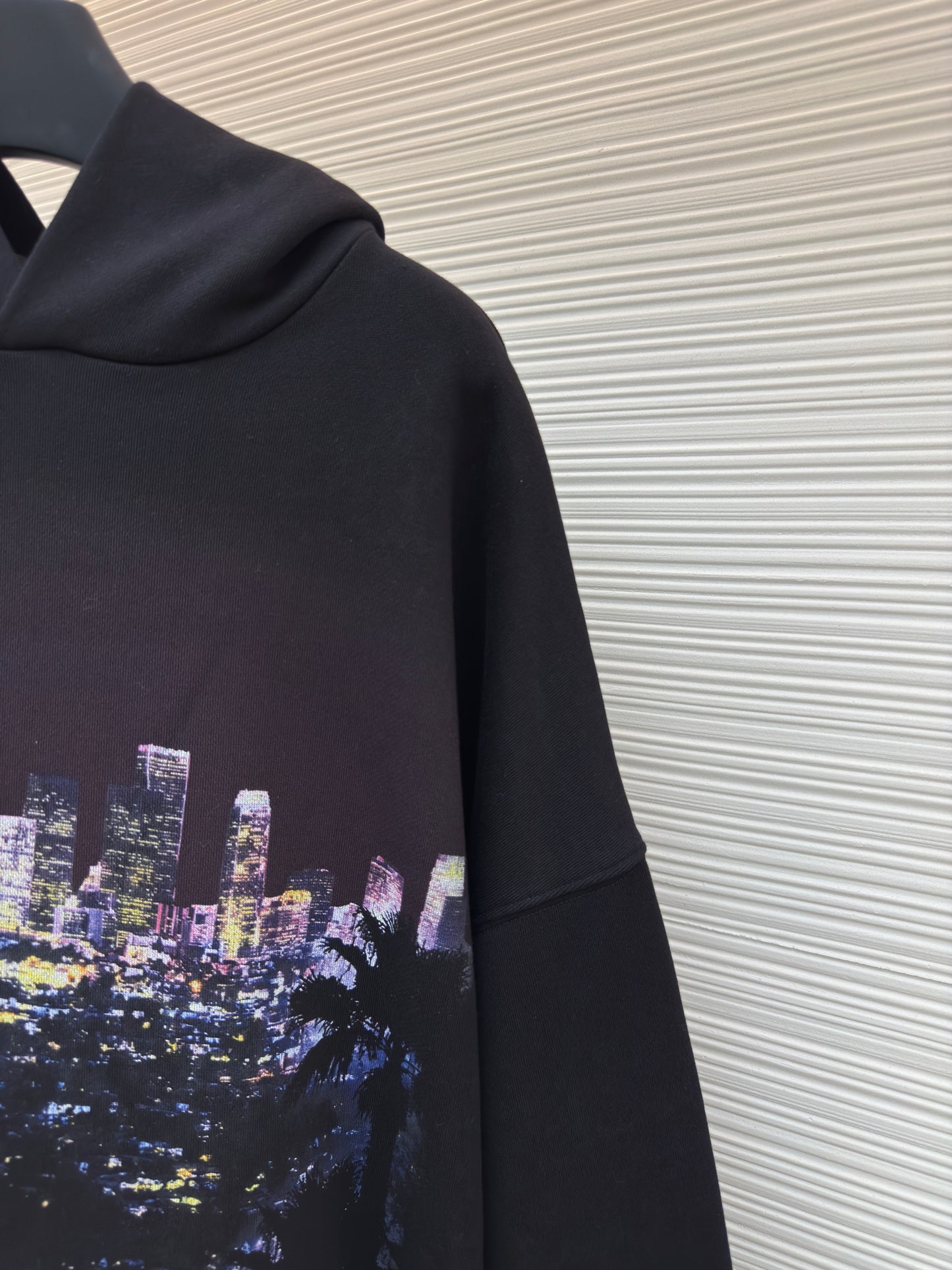 White and Black Hoodie