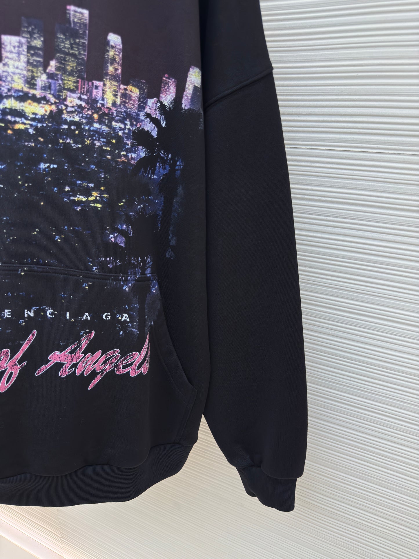 White and Black Hoodie