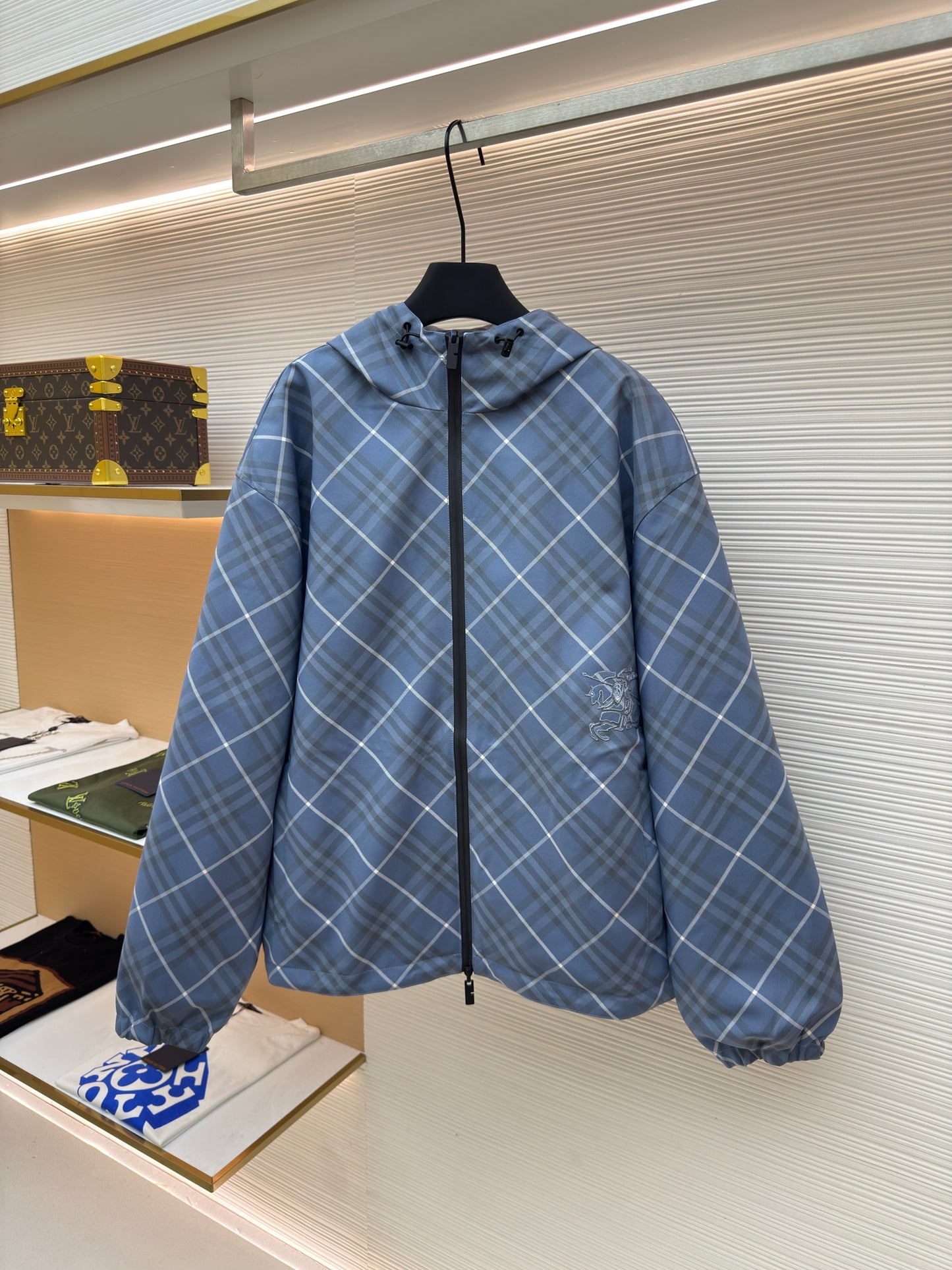 Blue and Khaki Jacket