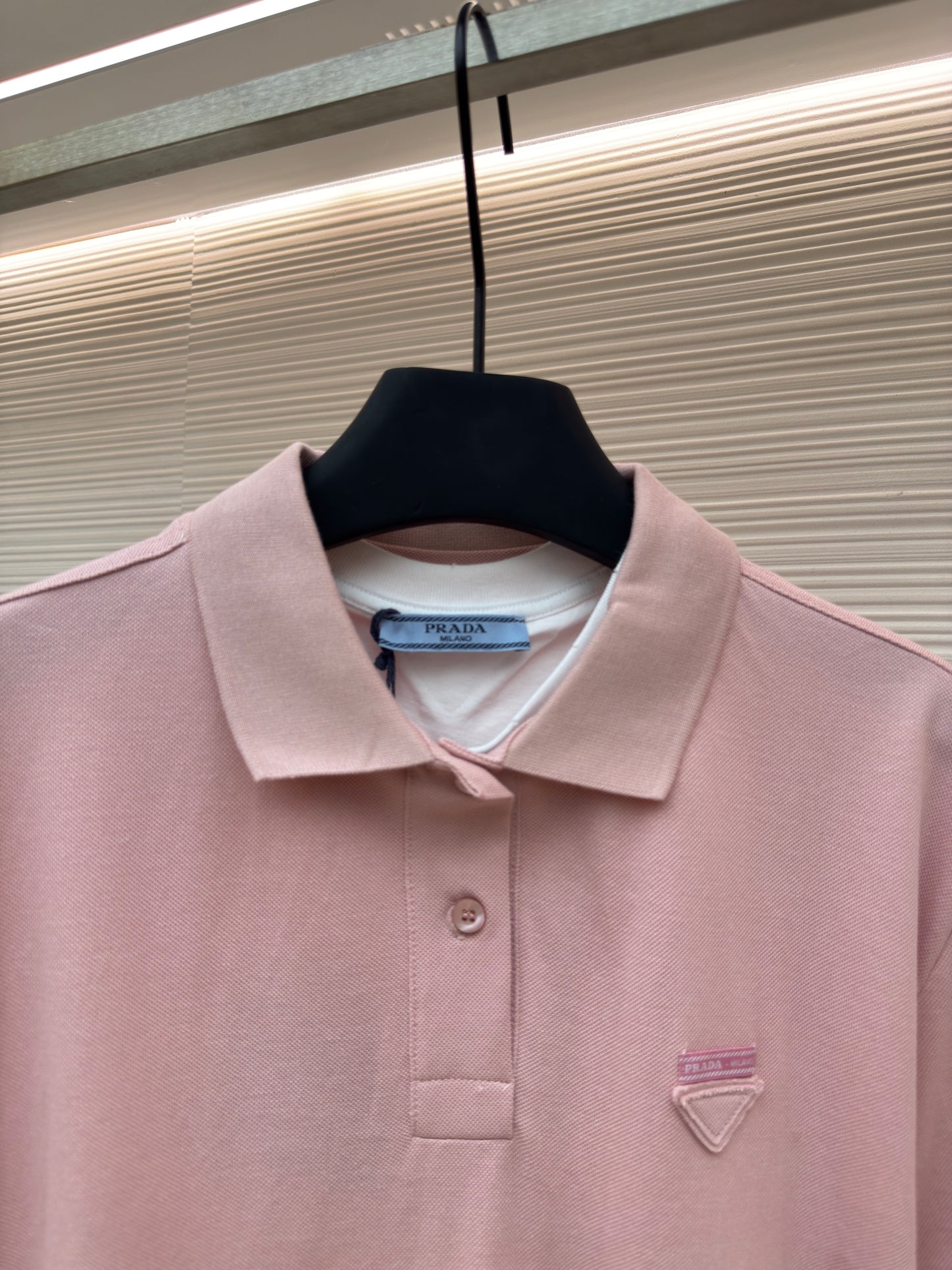 Pink and Blue Polo