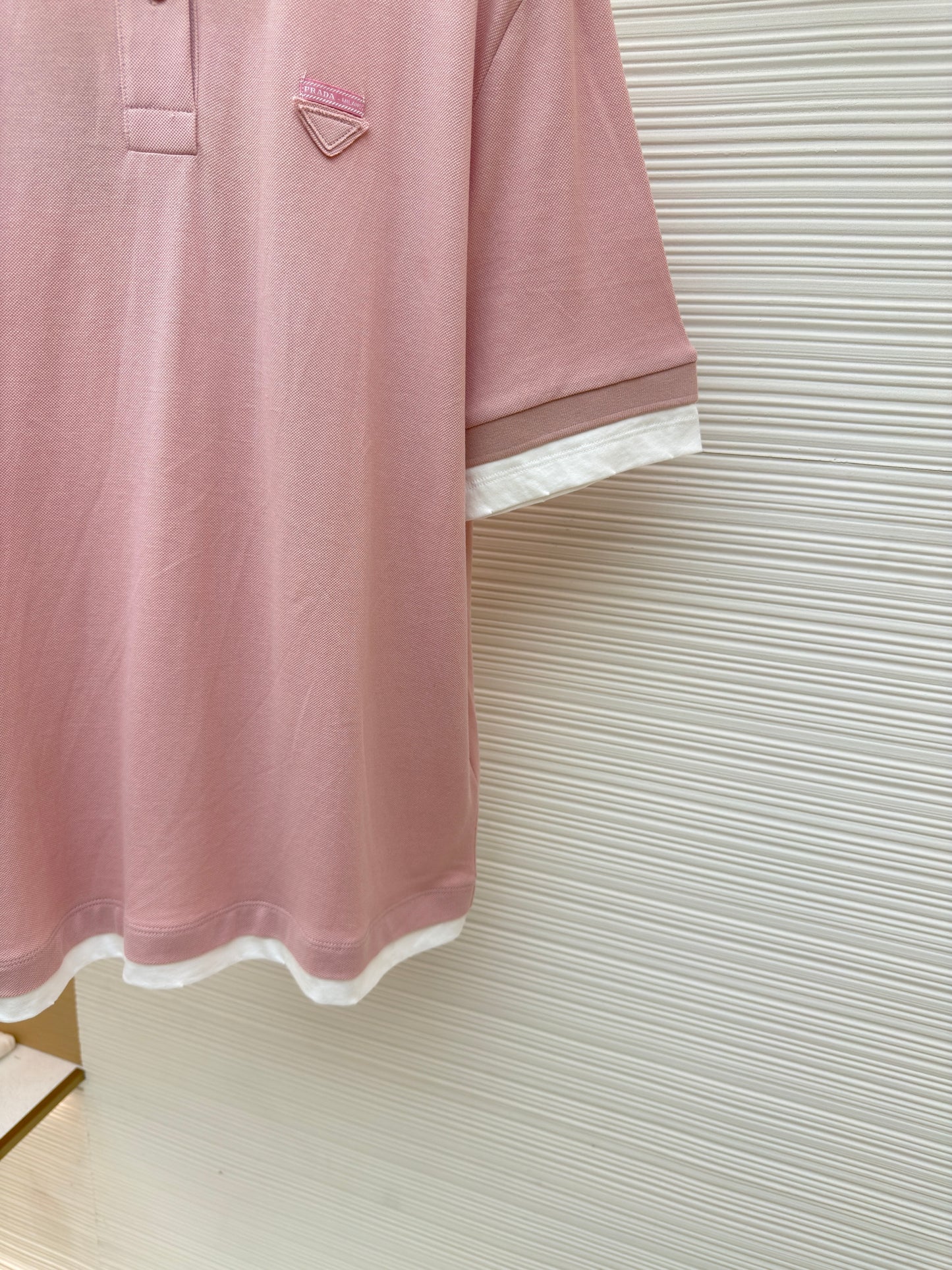 Pink and Blue Polo