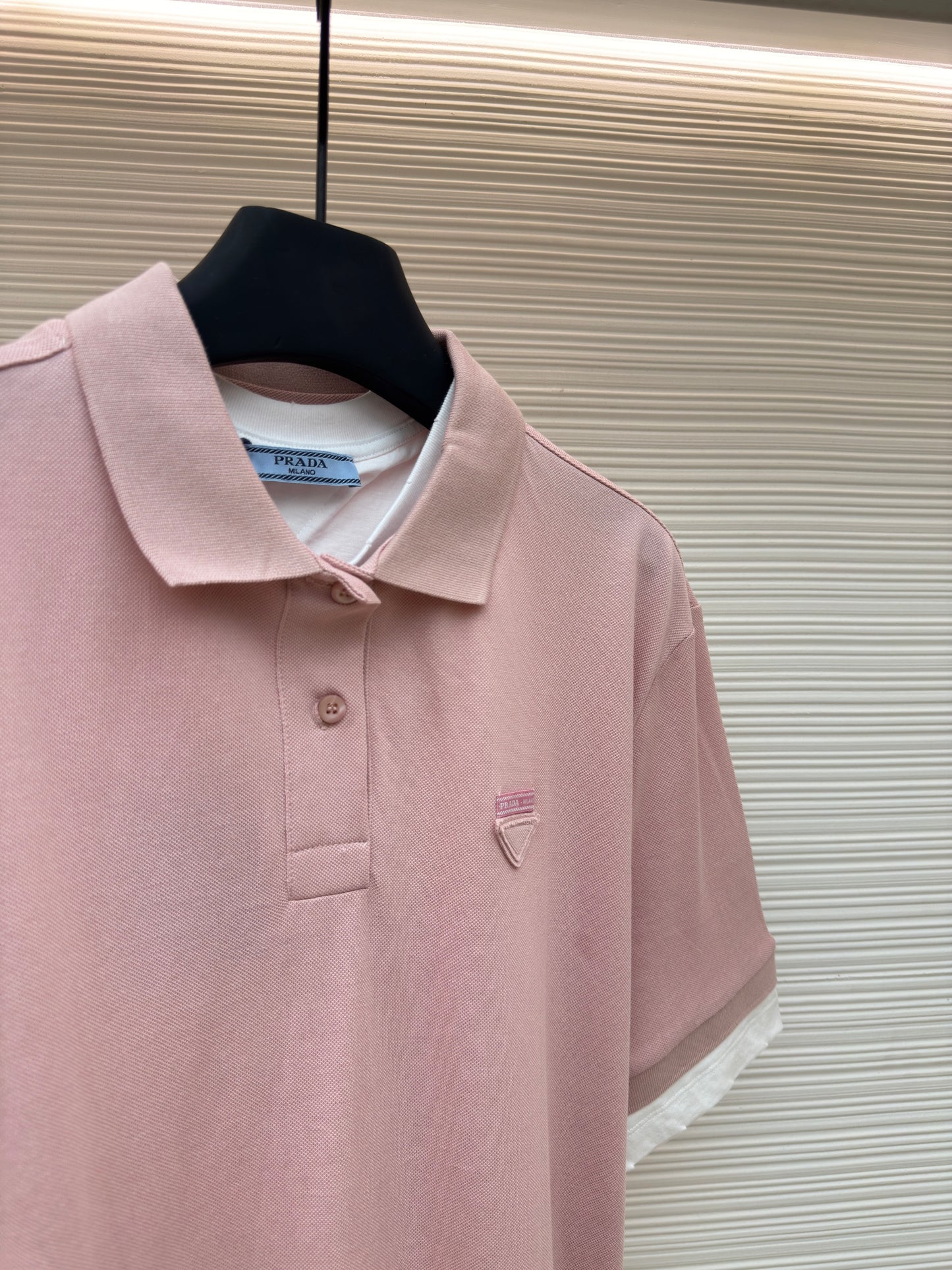Pink and Blue Polo