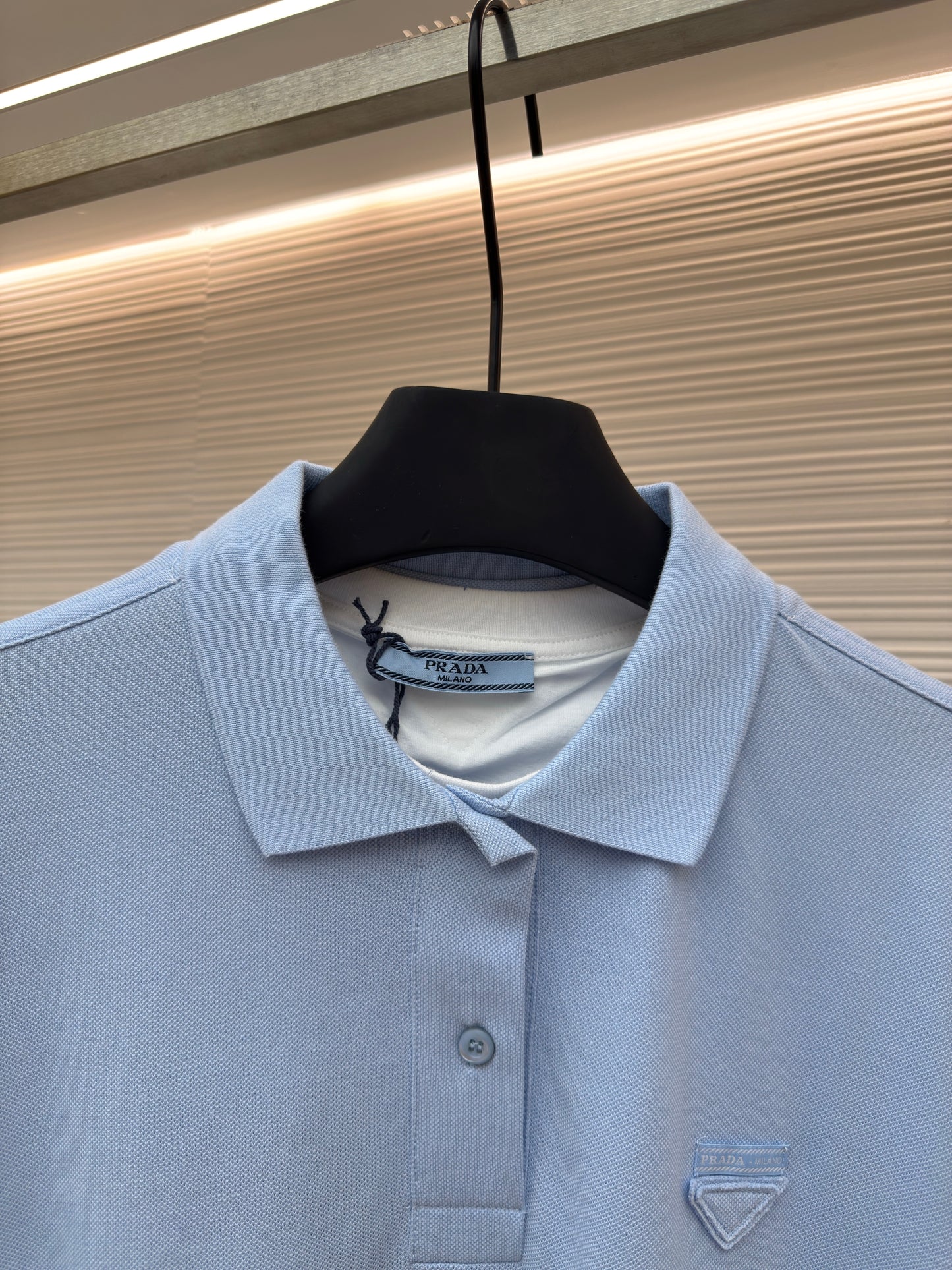 Pink and Blue Polo