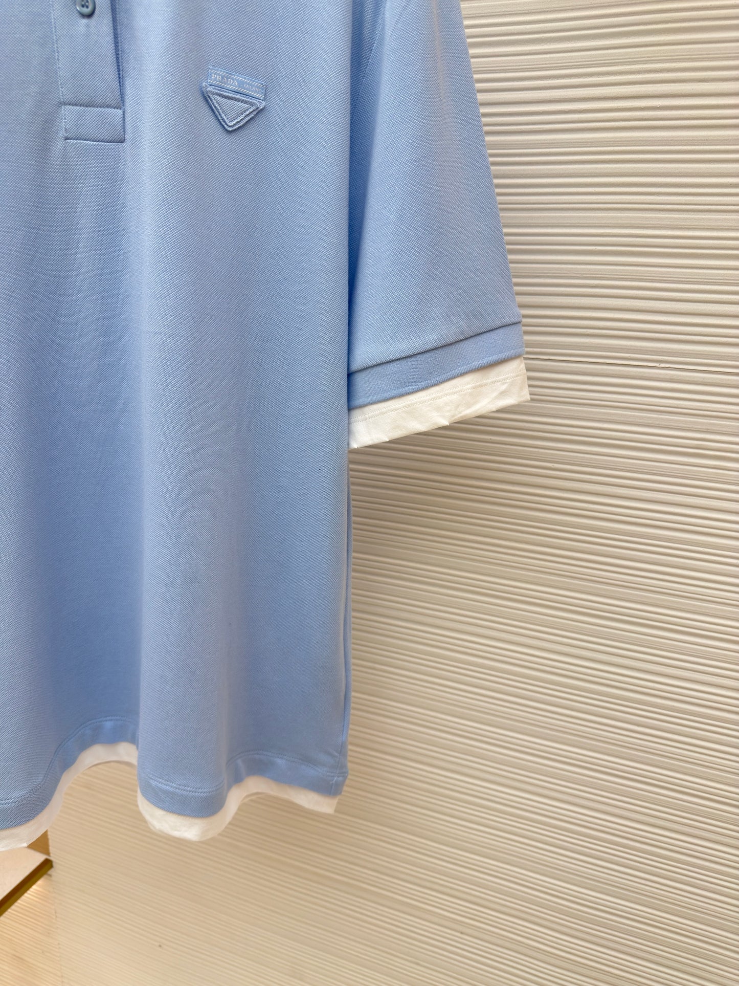 Pink and Blue Polo