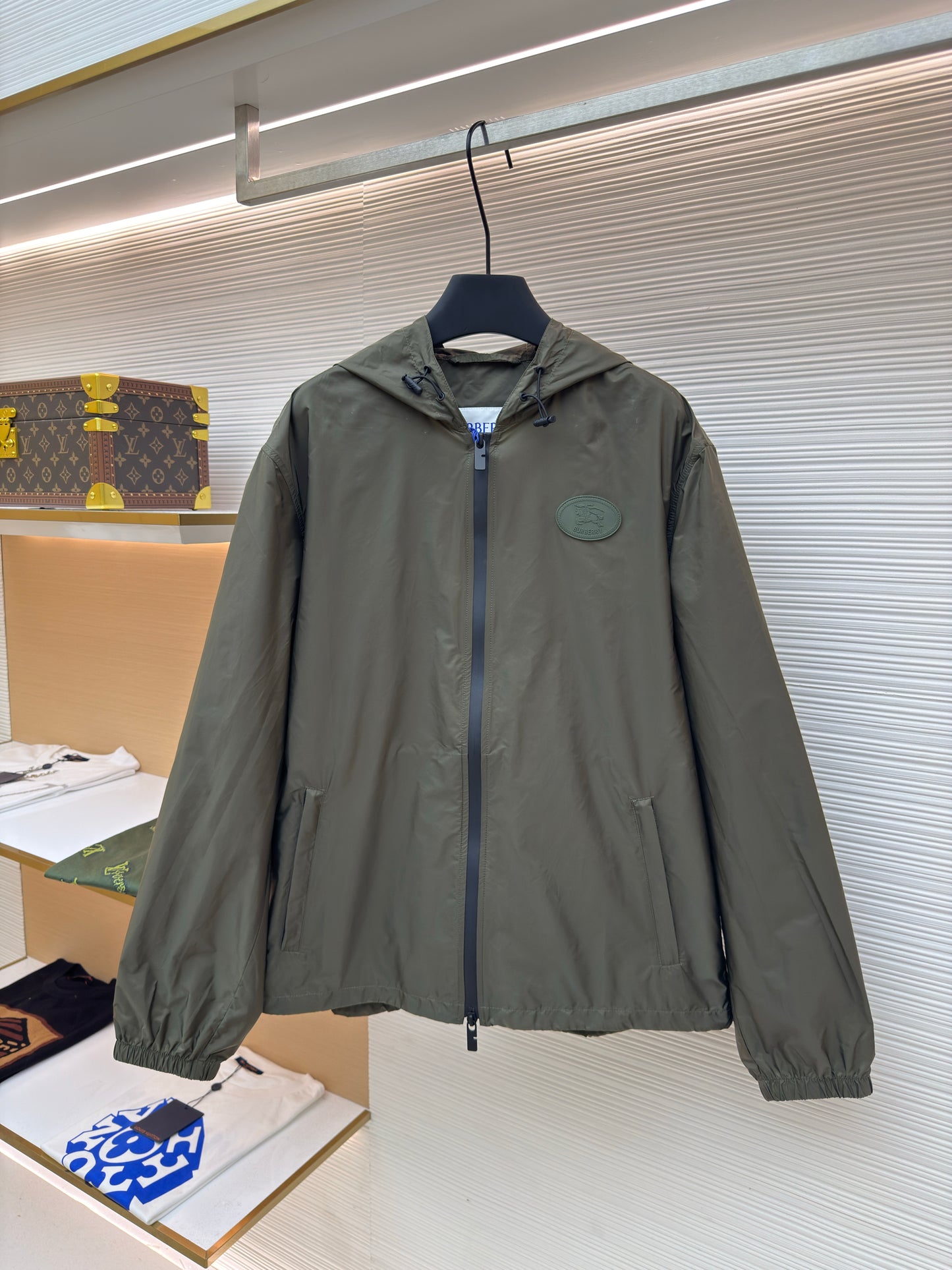 Green and Black Jacket
