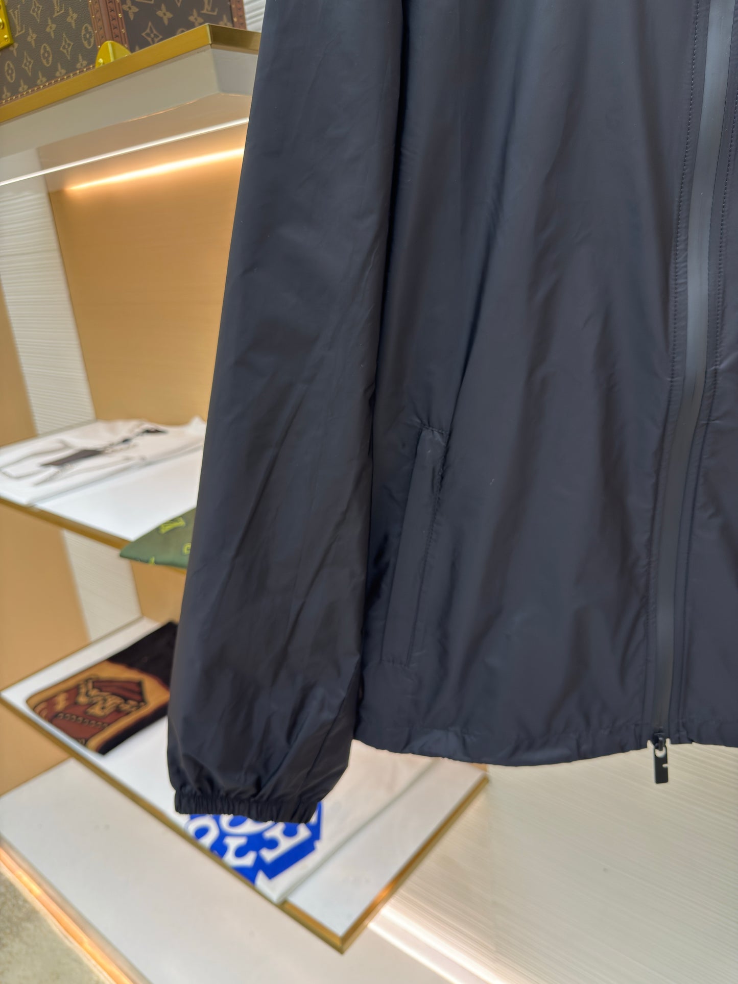 Green and Black Jacket