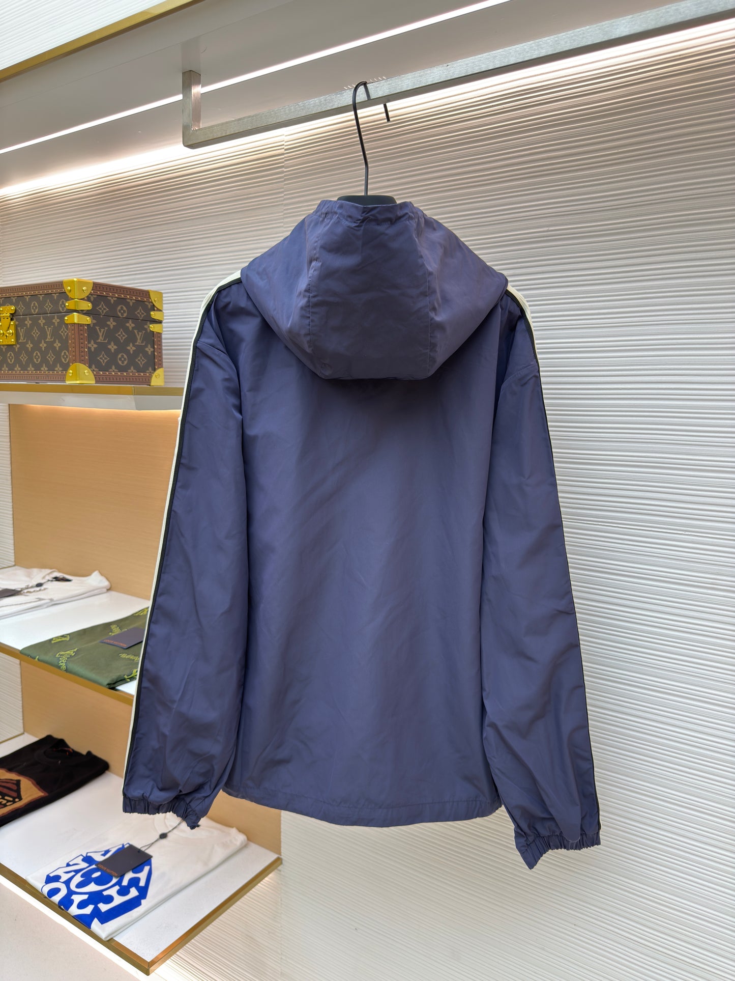 Dark Blue and White Jacket