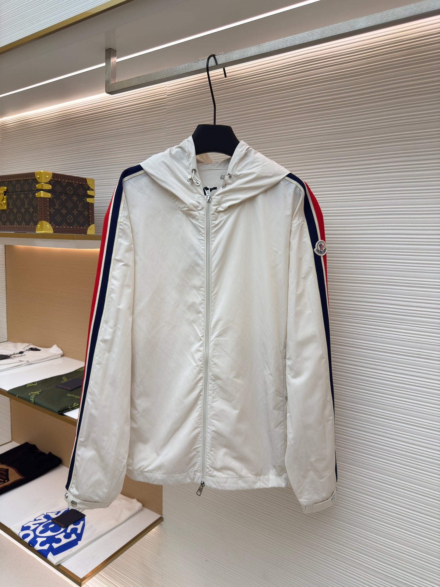 Dark Blue and White Jacket