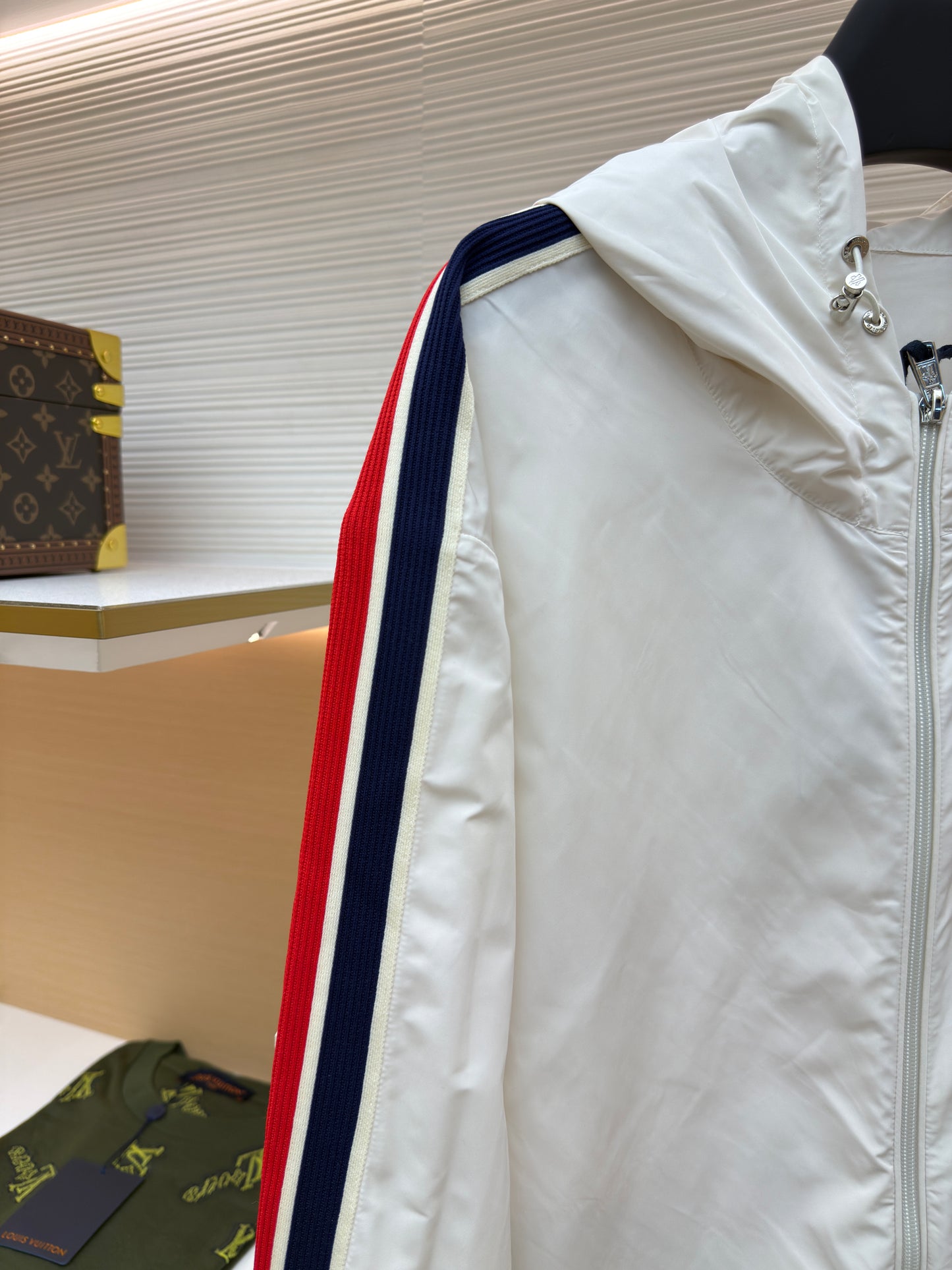 Dark Blue and White Jacket