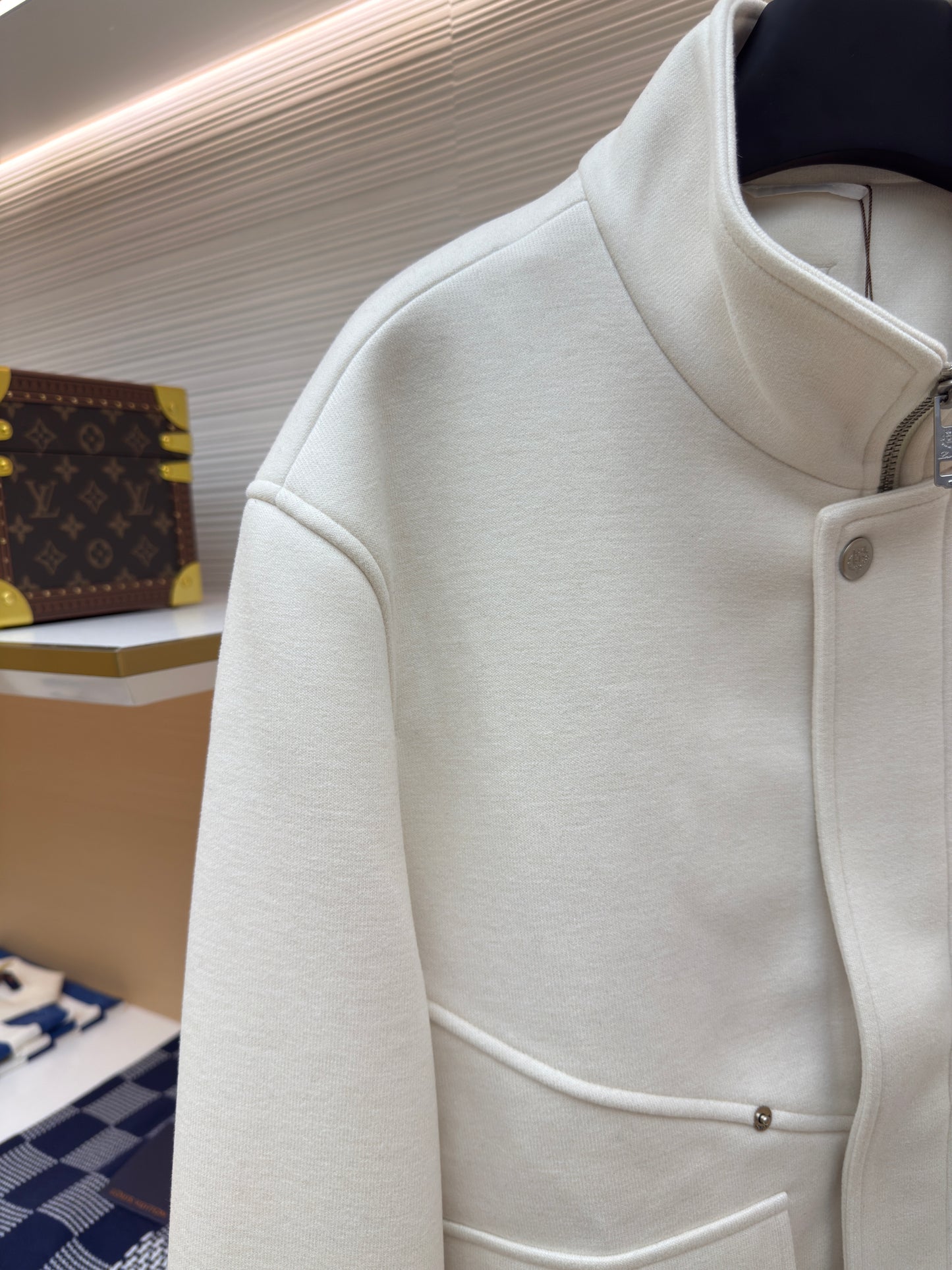 White and Grey Jacket