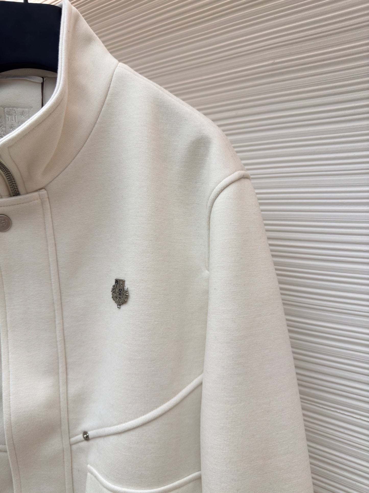 White and Grey Jacket