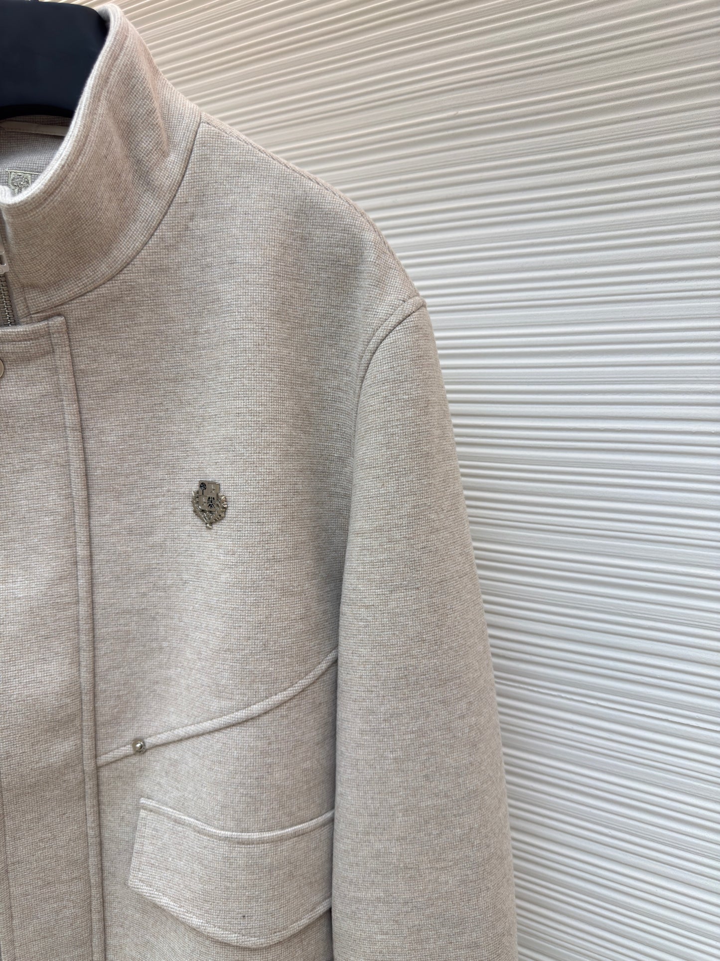 White and Grey Jacket