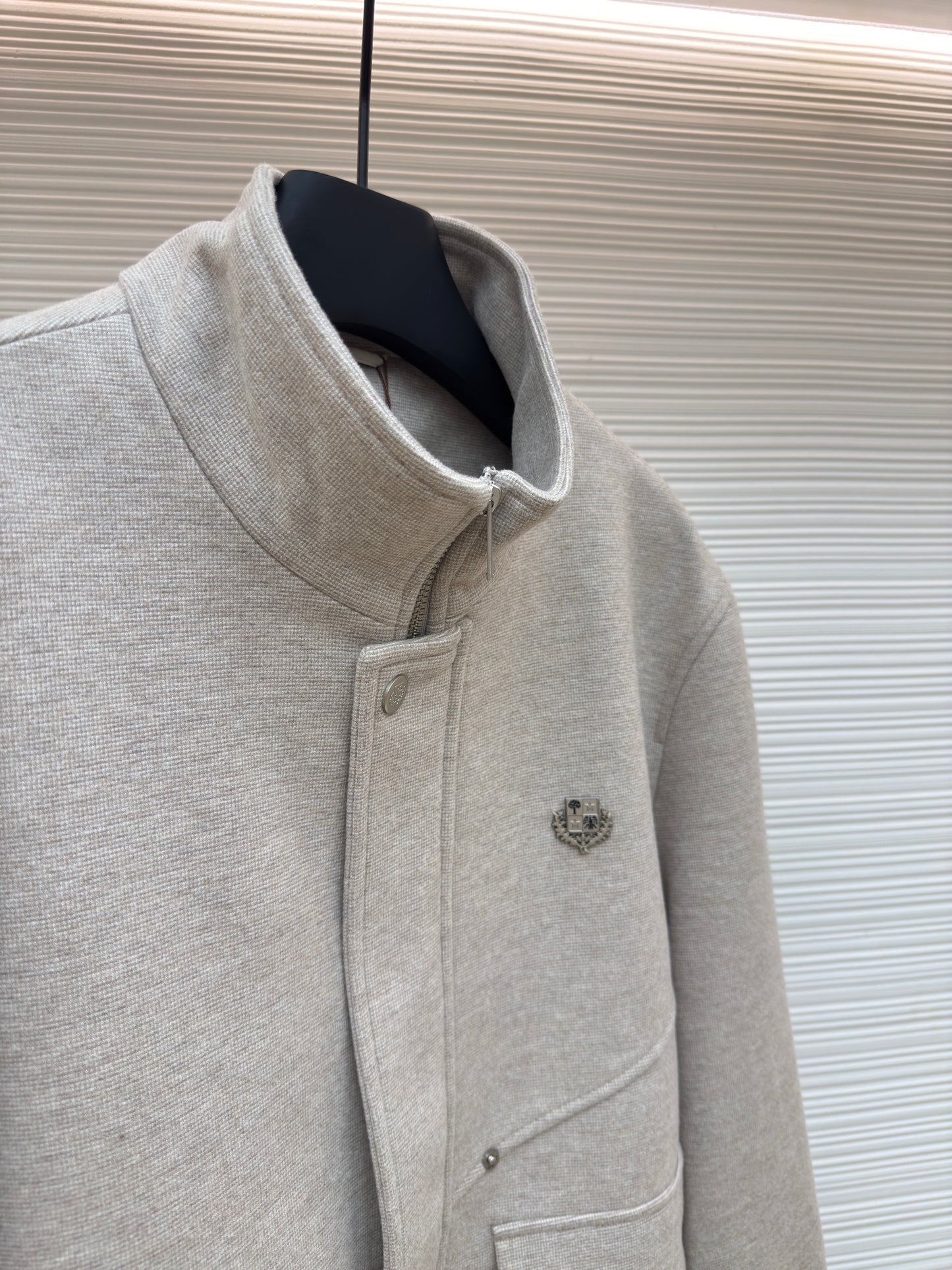 White and Grey Jacket