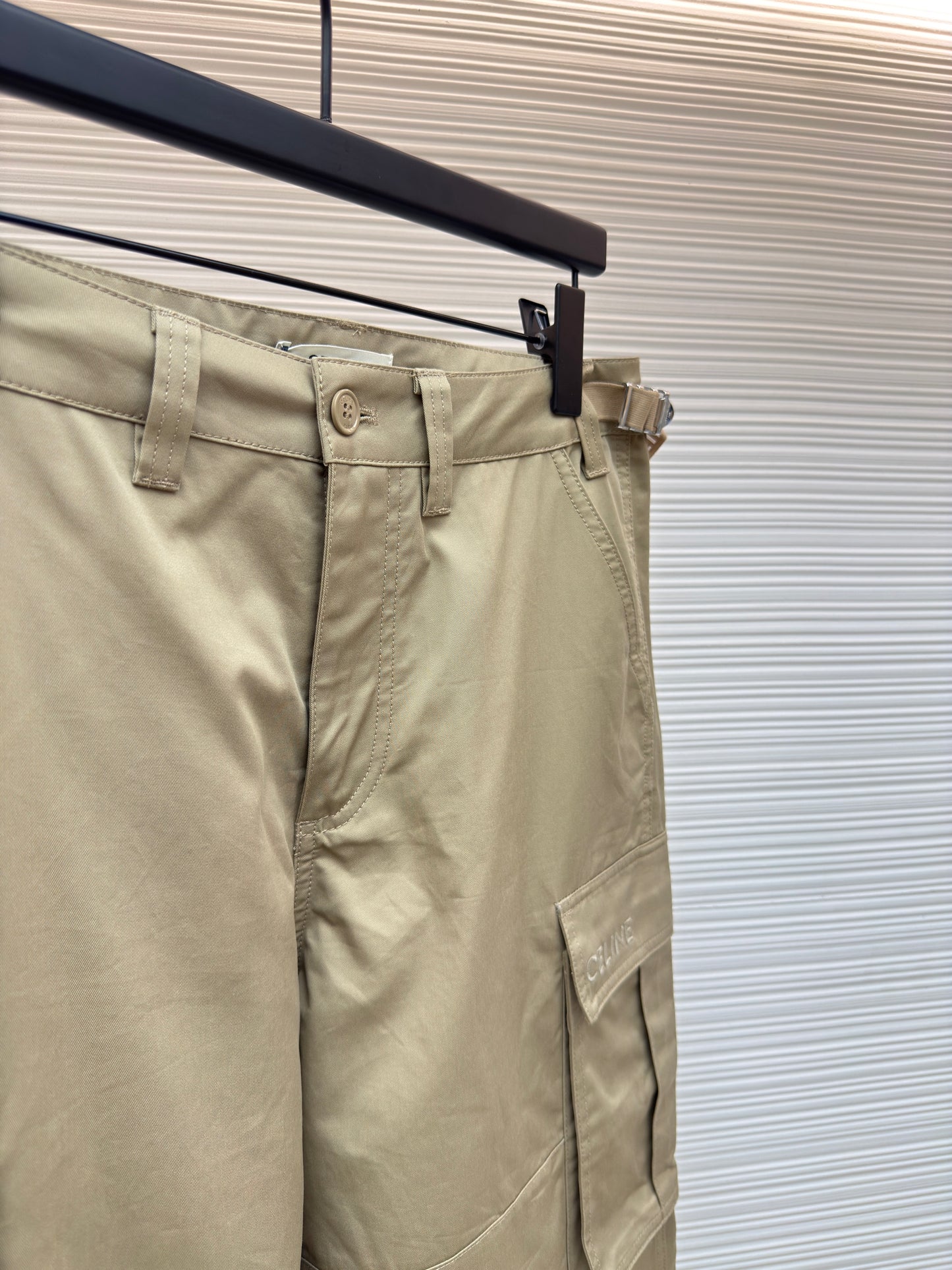 Khaki and Black Pant