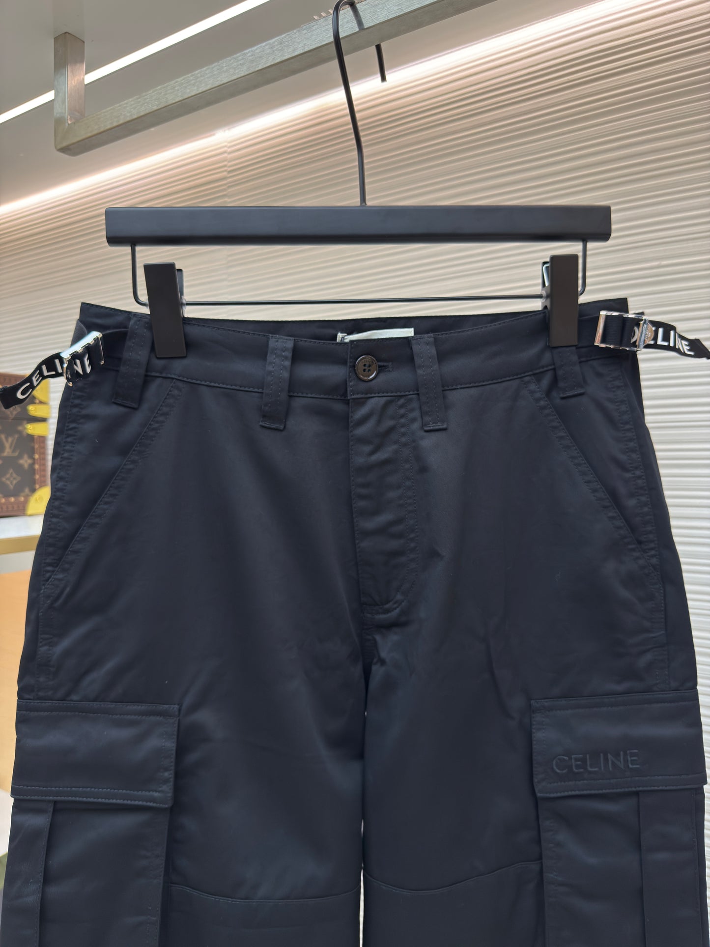 Khaki and Black Pant