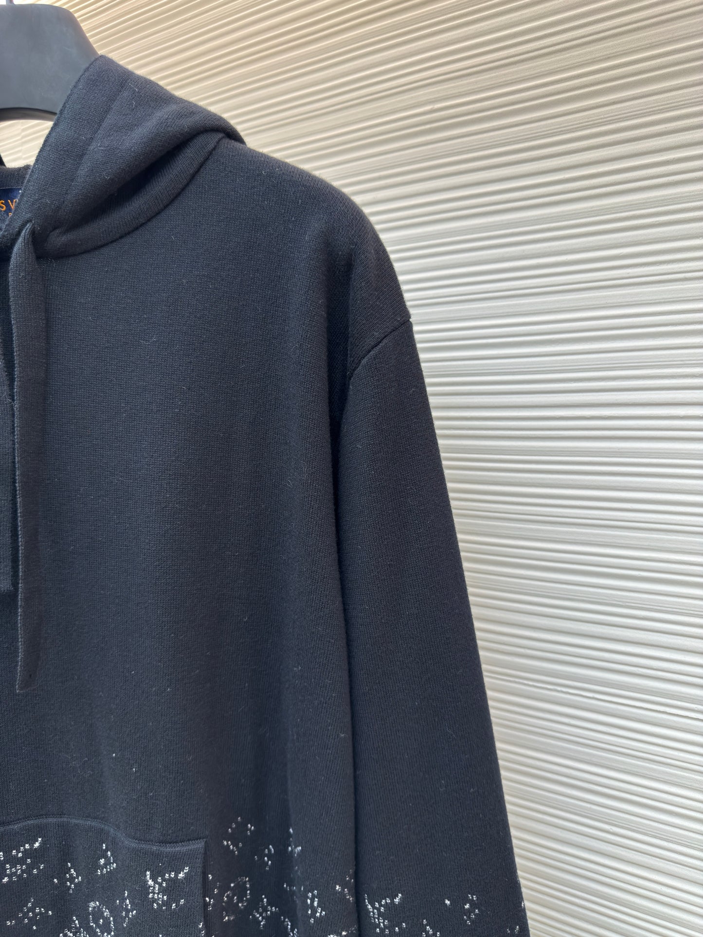 Black and Blue Hoodie