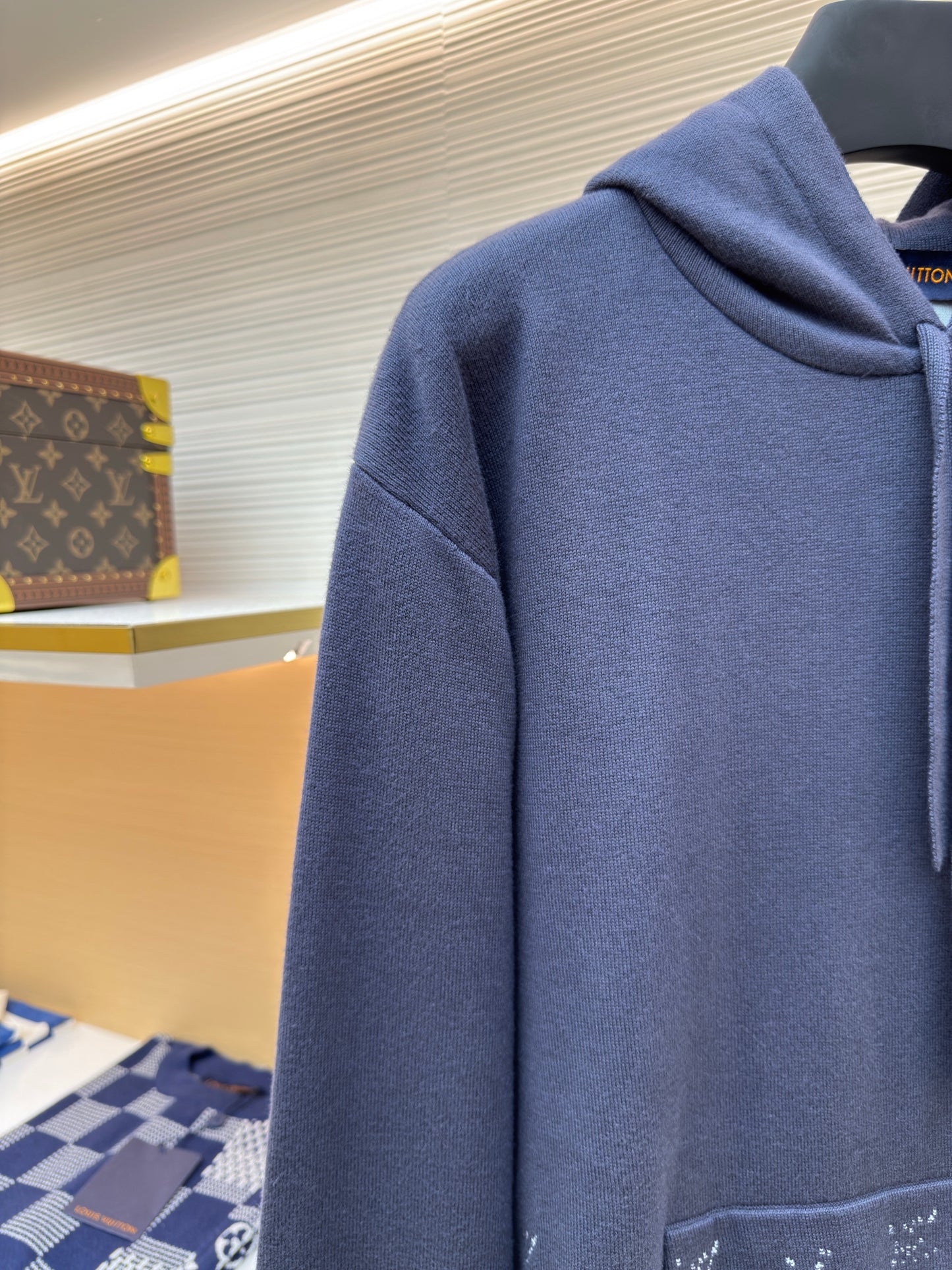 Black and Blue Hoodie