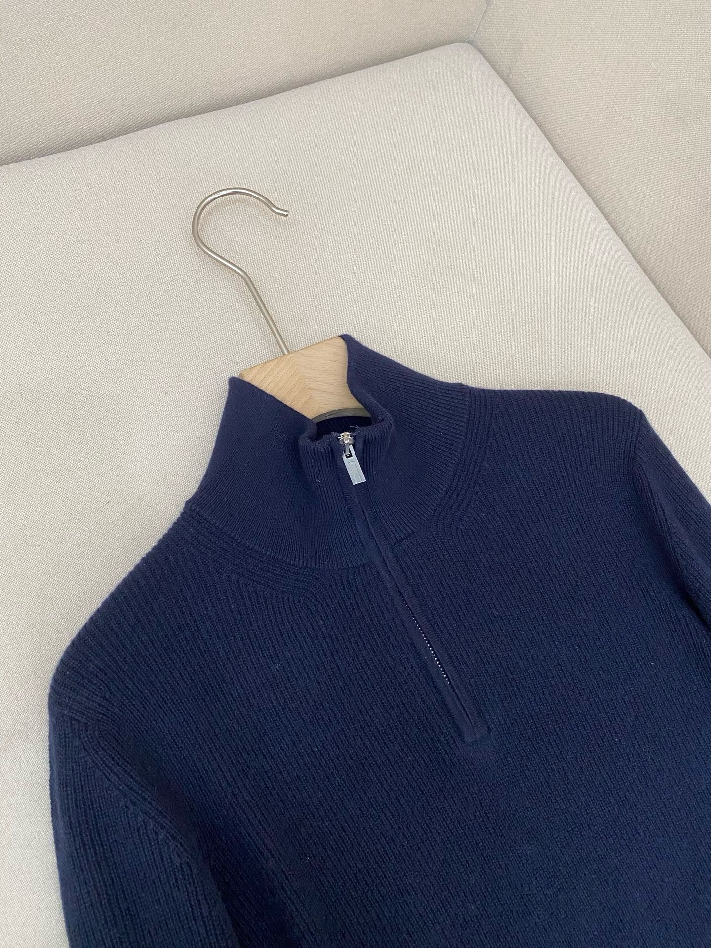 Dark Blue and Grey Jersey