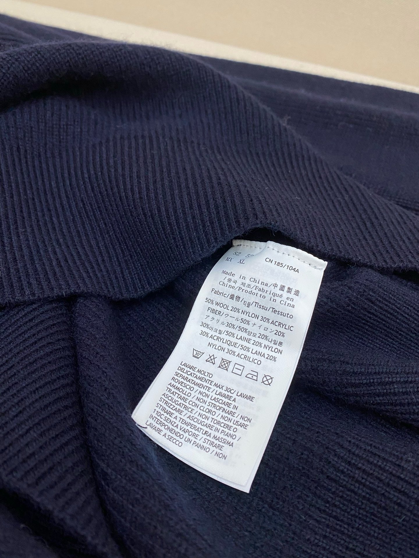 Dark Blue and Grey Jersey