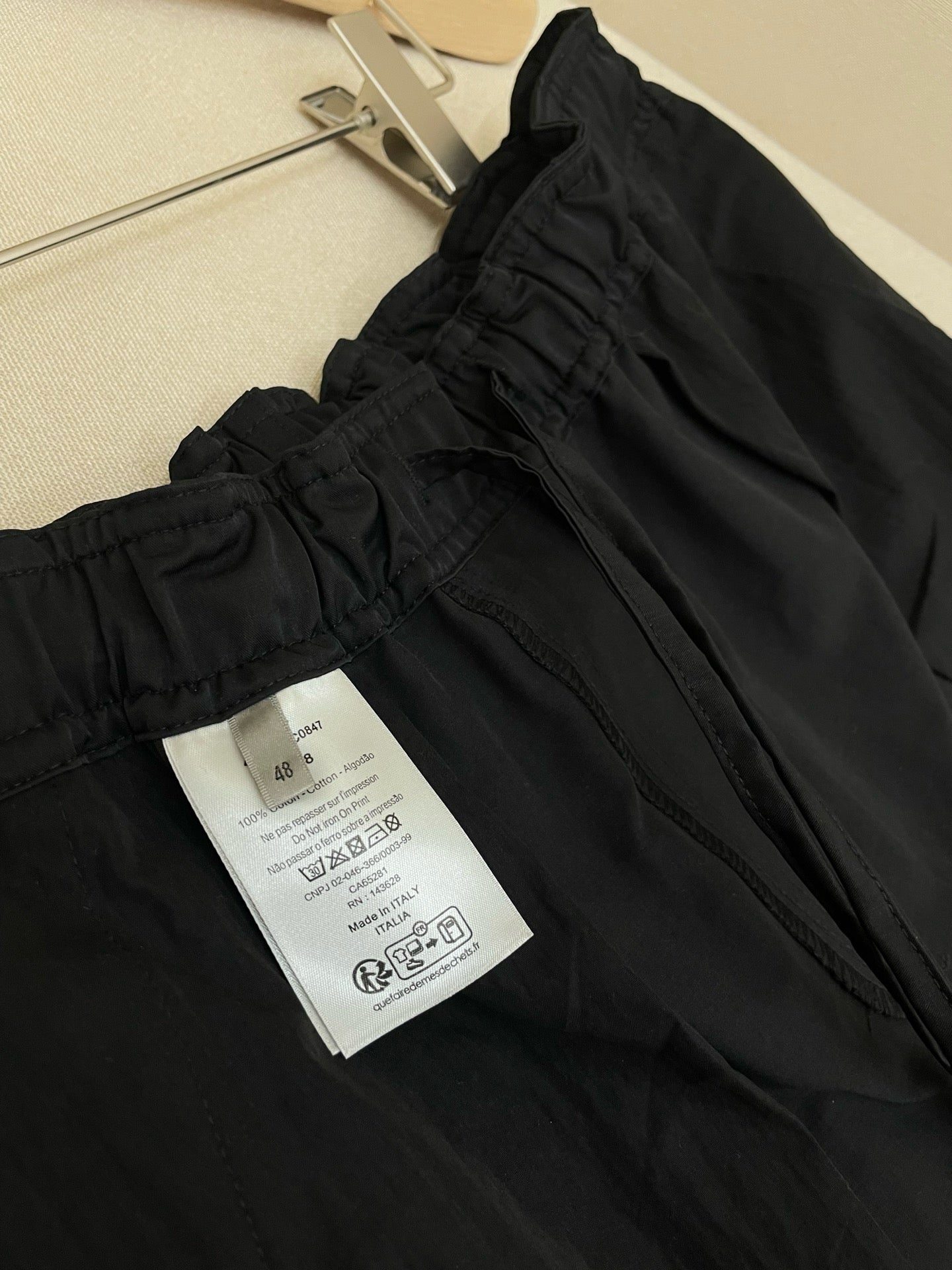 Black and White Pant