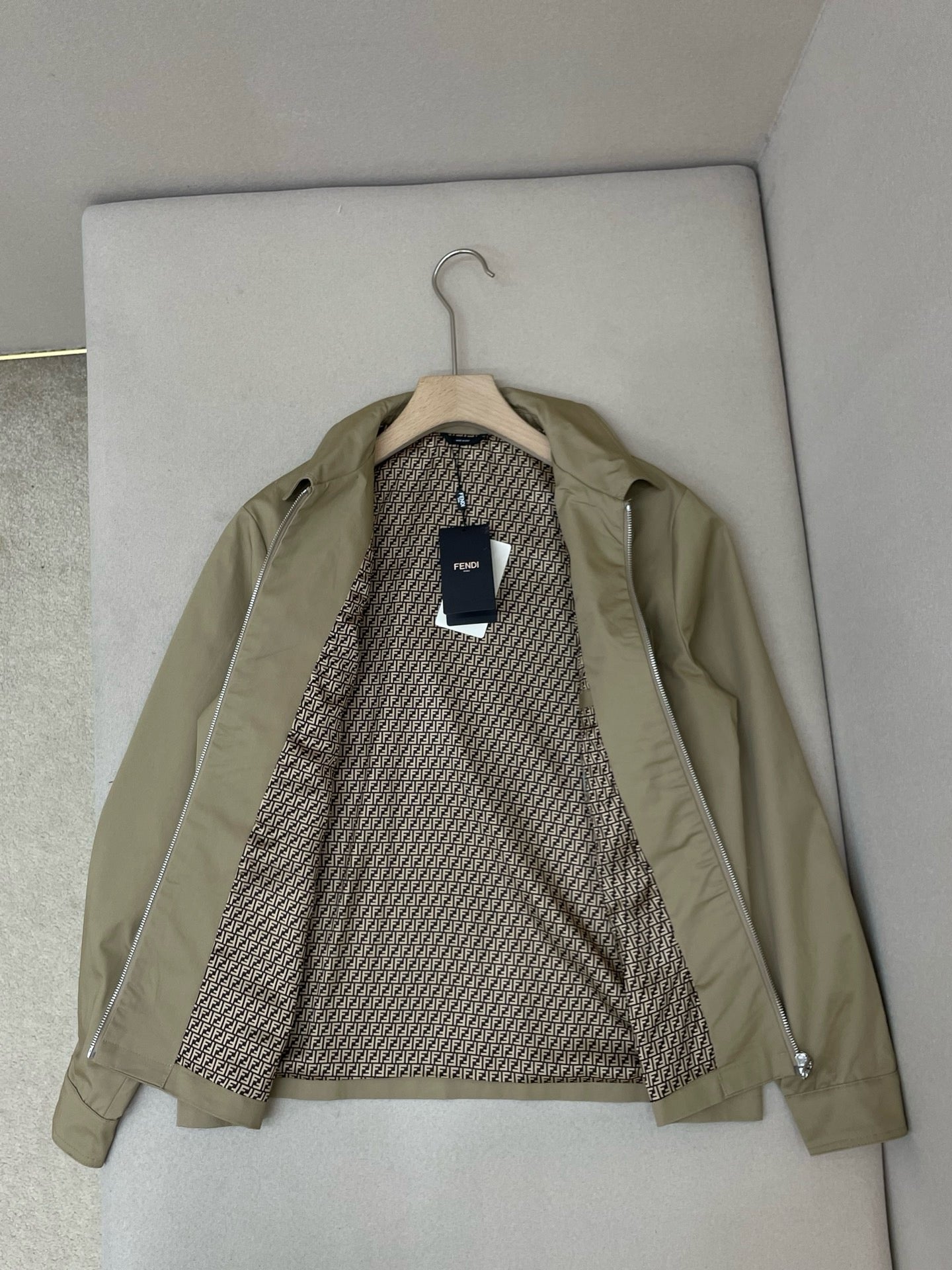 Dark Blue and Green Jacket