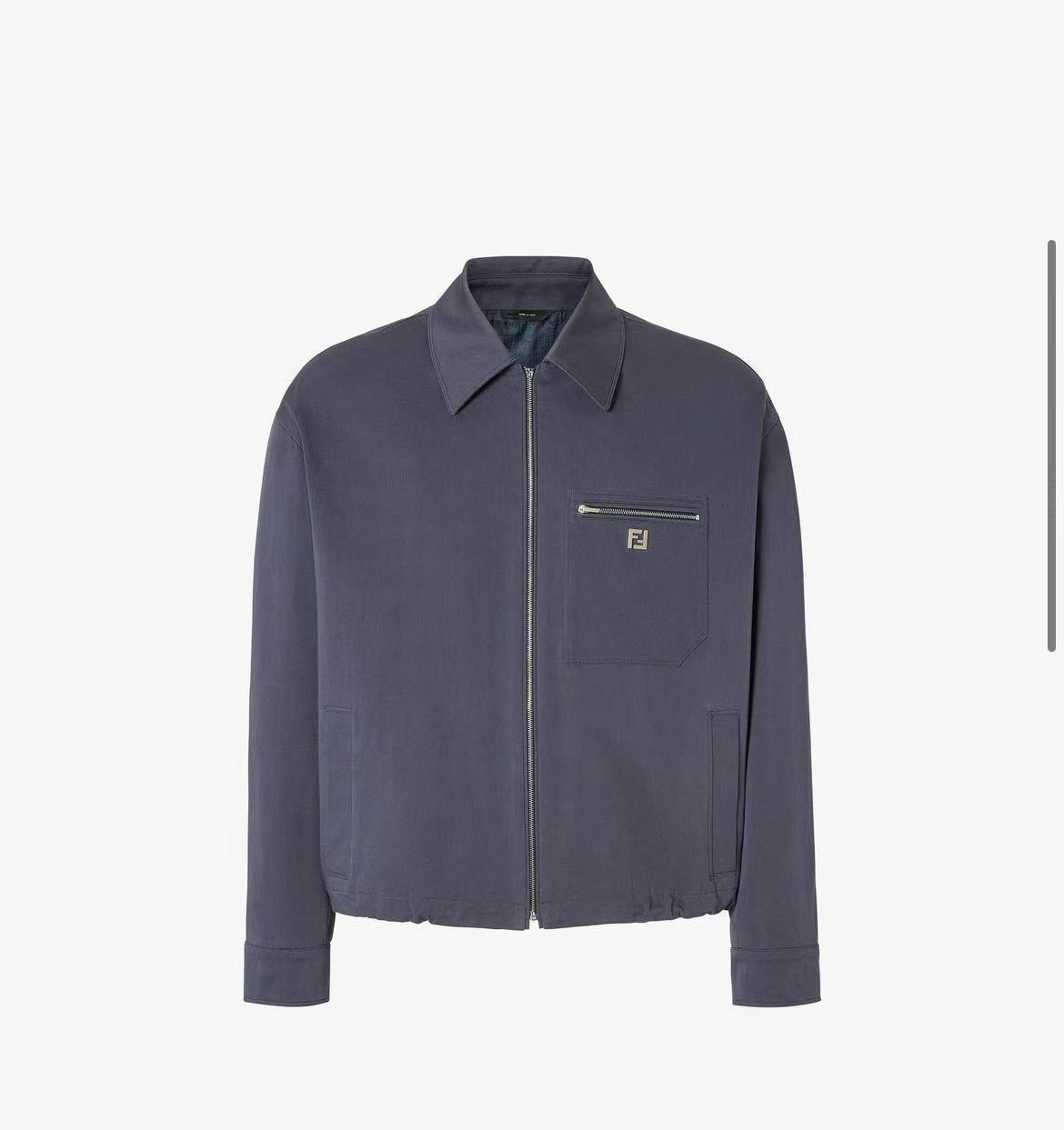 Dark Blue and Green Jacket